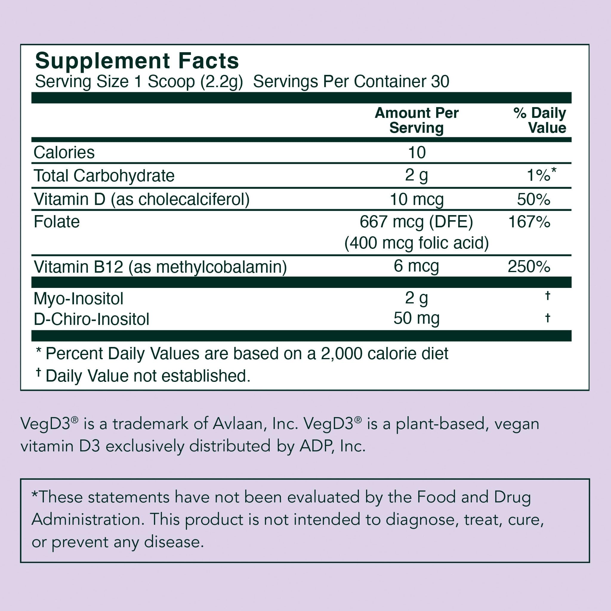 Rael Hormone Balance for Women, Myo Inositol Powder - Myo-Inositol & D-Chiro Inositol Rael Au supplements