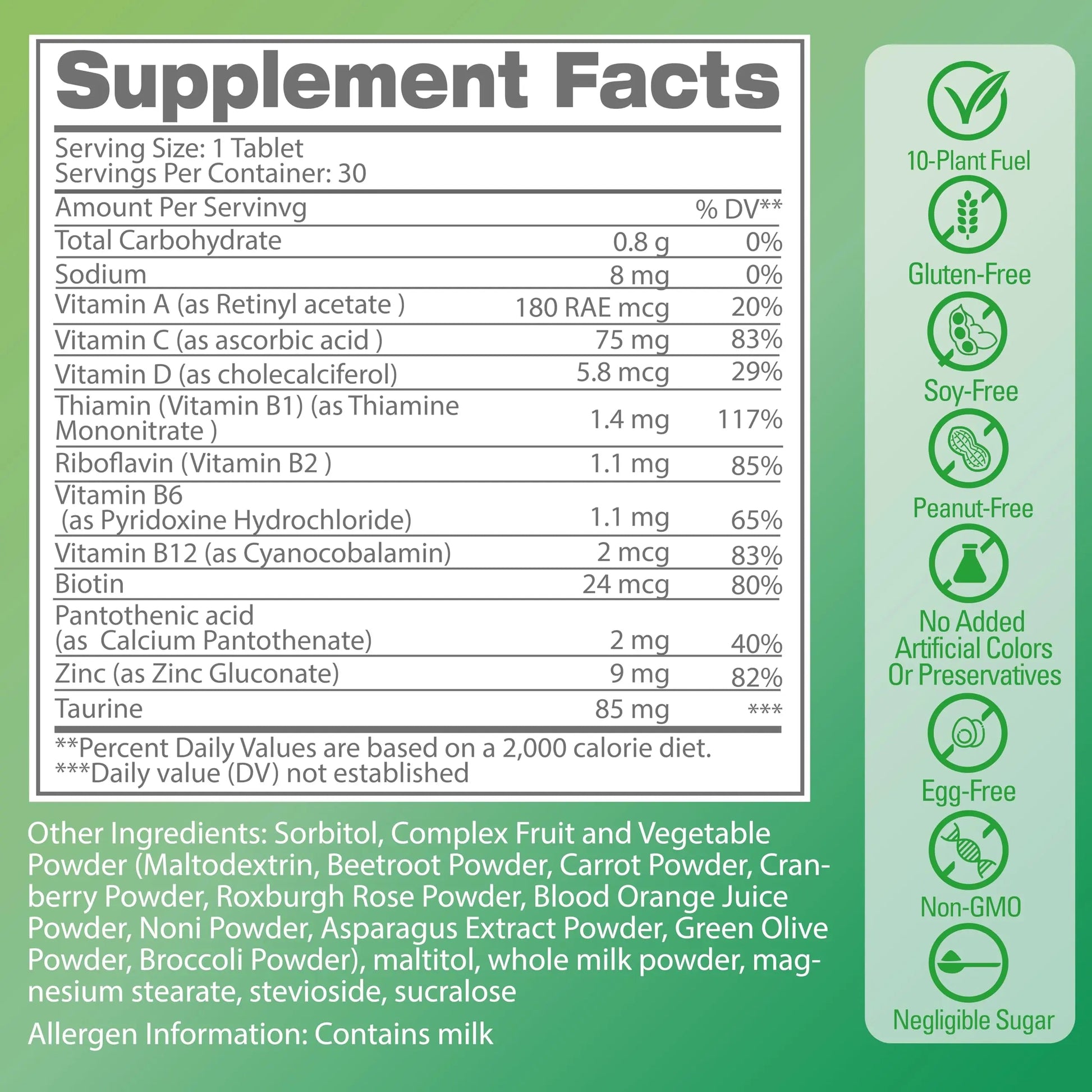 Pentavite HisFuel Multivitamin for Men, 20-in-1 Mens Vitamins with Natrual Fruits & Veggies, Vitamins & Minerals, Taurine, Boost Energy & Health Pentavite Au supplements