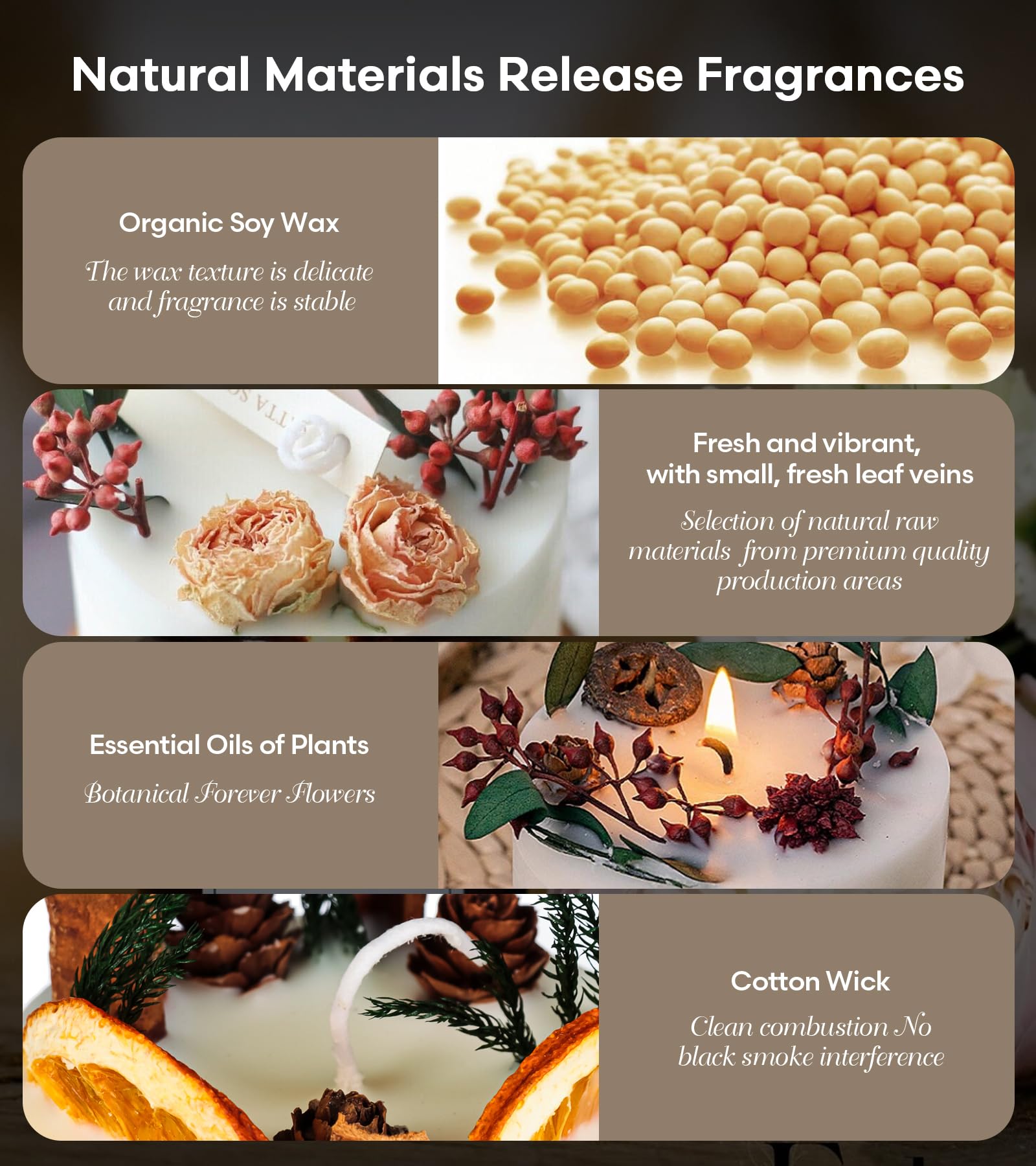 Candles Clearance | Eucalyptus & Orange Aromatherapy Candles | 10 oz Scented Candles Homarom Au supplements