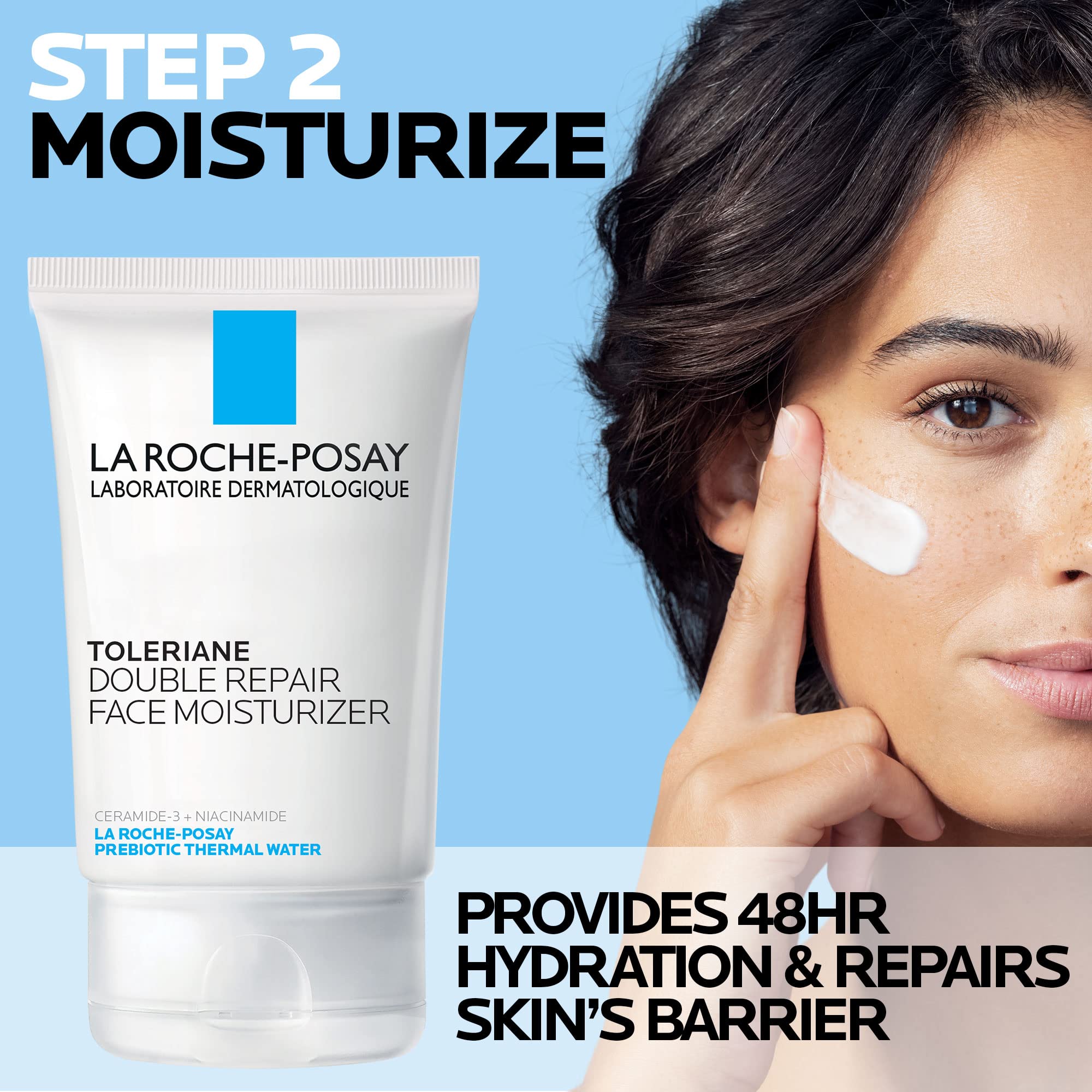 La Roche-Posay Toleraine Skin Care Set | Double Repair Face Moisturizer La Roche-Posay Au supplements