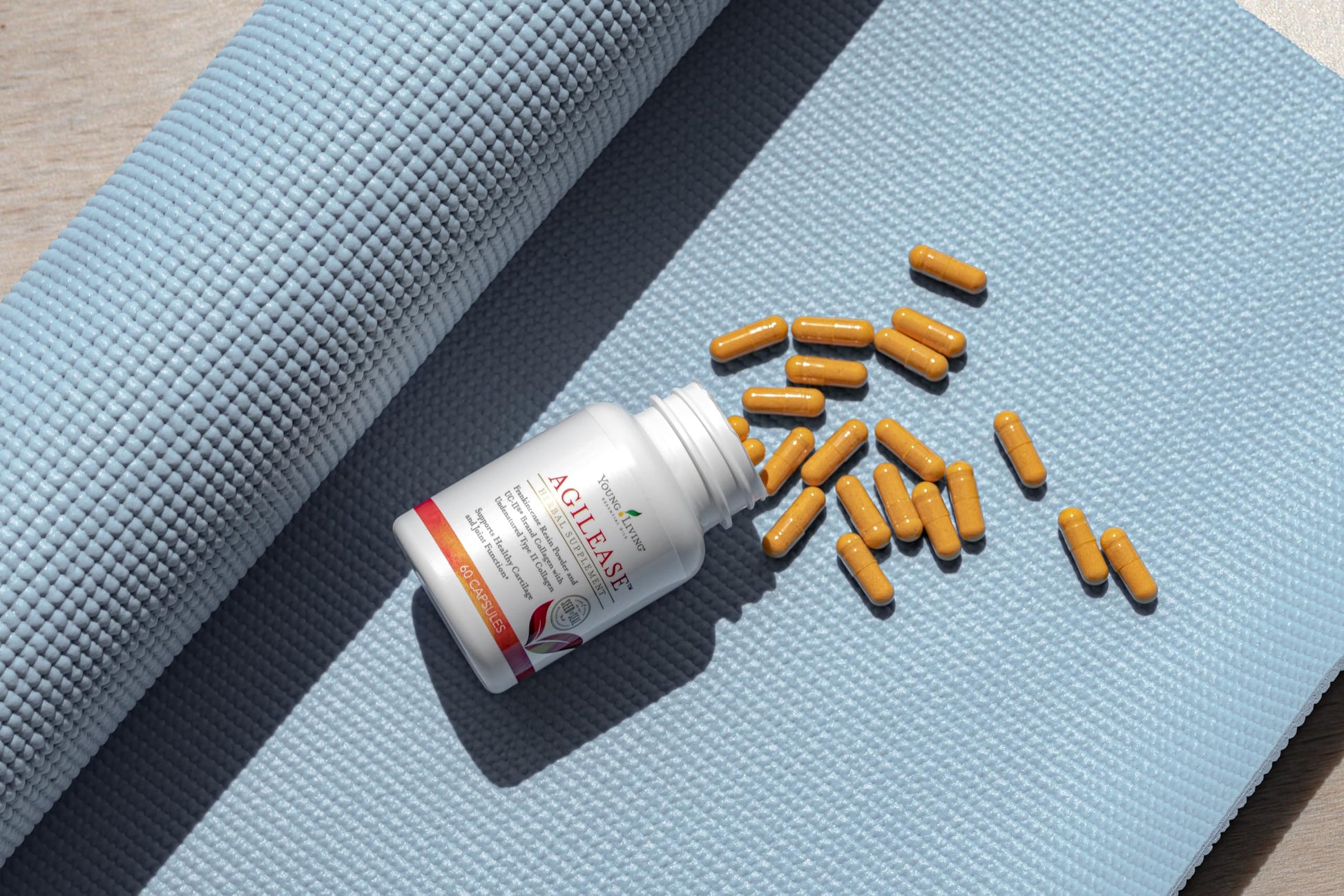 Young Living AgilEase Capsules | 60 Count | UC-II Collagen Supplement | Supports Mobility & Flexibility | Helps Maintain Joint Health & Exercise Recovery Young Living Au supplements