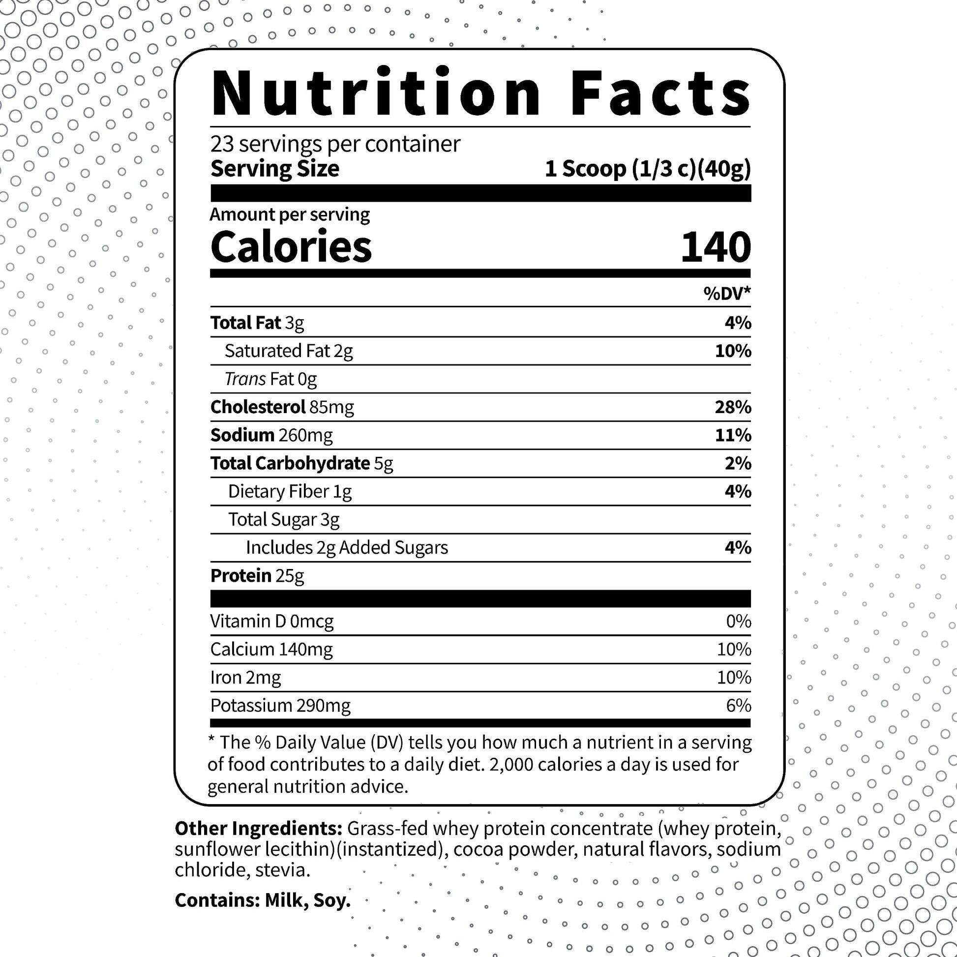 Type Zero Grass Fed Whey Protein Concentrate Powder (Chocolate, 2LBS) - Gluten Free Type Zero Au supplements