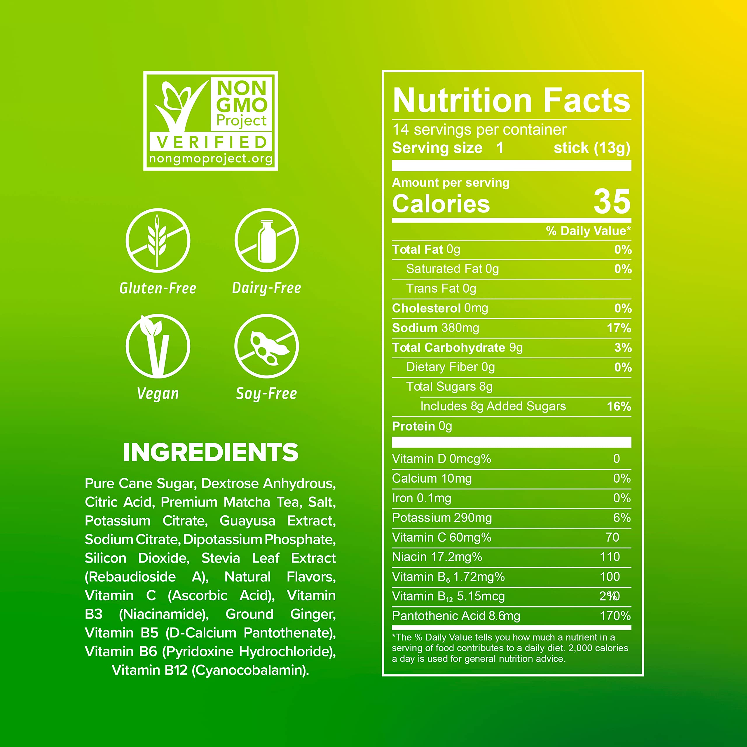 Liquid I.V. Hydration + Energy Multiplier - Lemon Ginger - Hydration Powder Packets Liquid I.V. Au supplements