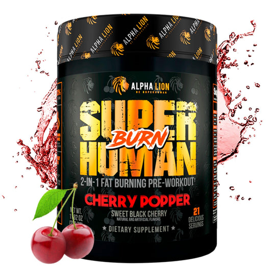 ALPHA LION Superhuman Burn – 2 in 1 Metabolism Booster Pre Workout and Thermogenic Burner for Men – Appetite Suppressant ALPHA LIONUS supplements