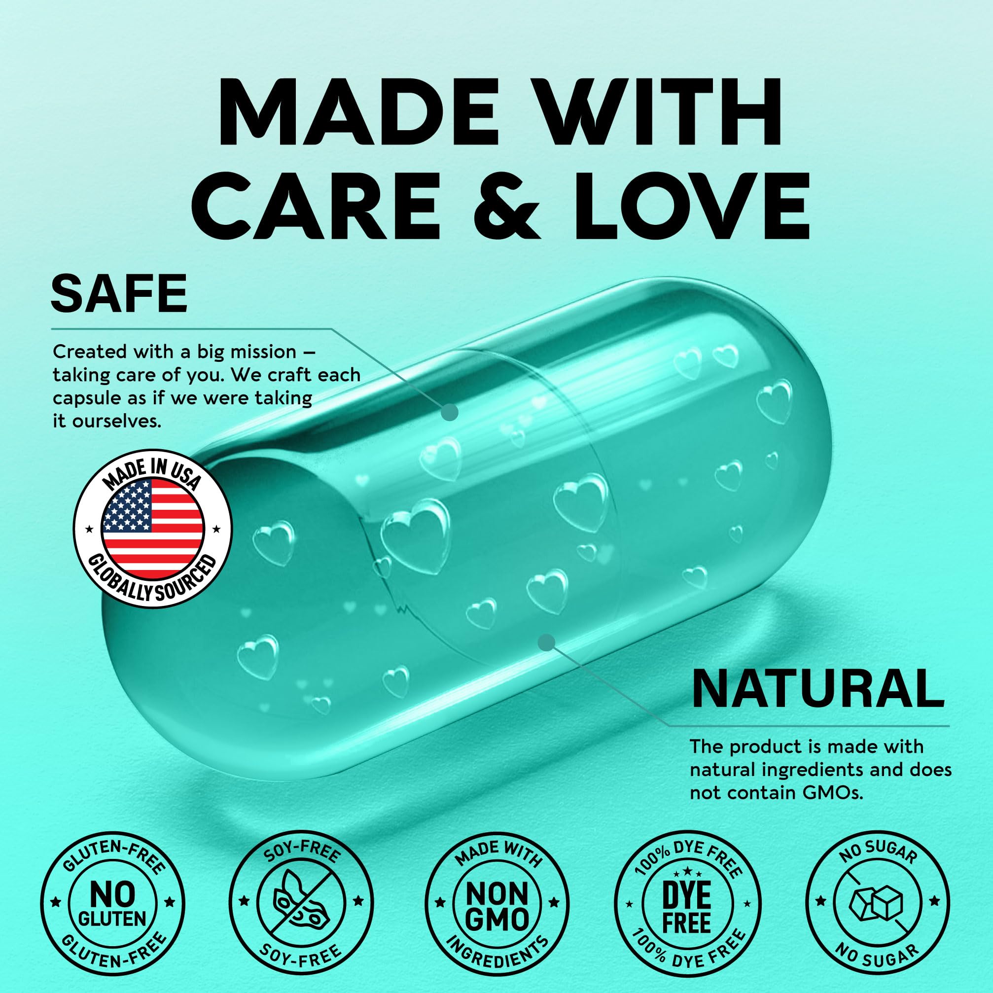 Irish Sea Moss Capsules - Made with Organic Sea Moss, Bladderwrack & Burdock Root - Made in USA - Advanced Superfood - Natural Multi Supplements Blend - Immunity & Energy Support - 90 Vegan Capsules NUTRAHARMONY Au supplements