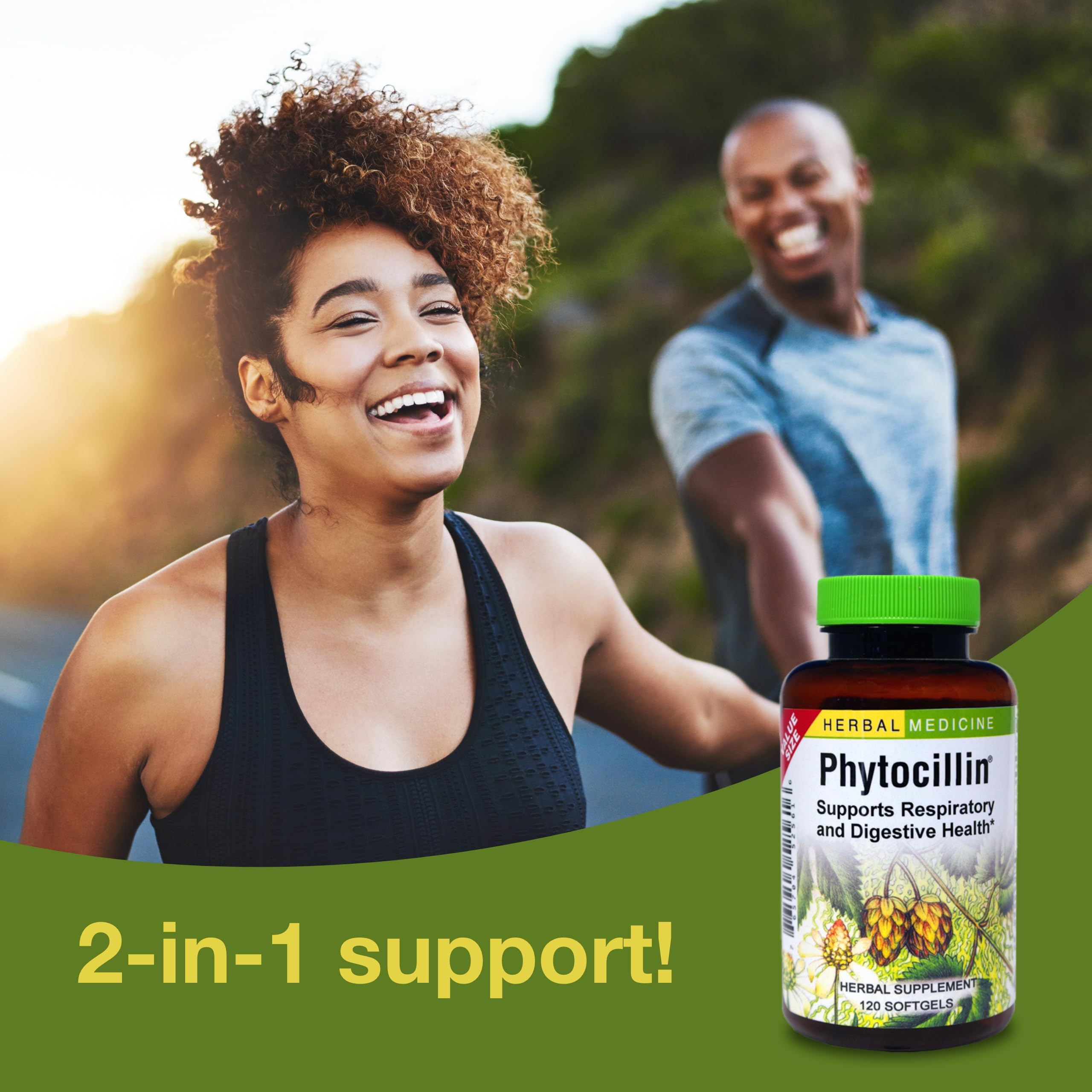 Herbs Etc. Phytocillin - Respiratory & Digestive Health Support Supplement - Herbal Formula to Support Digestion - Support Healthy Breathing - 120 Softgels (120 Servings) Herbs Etc. Au supplements