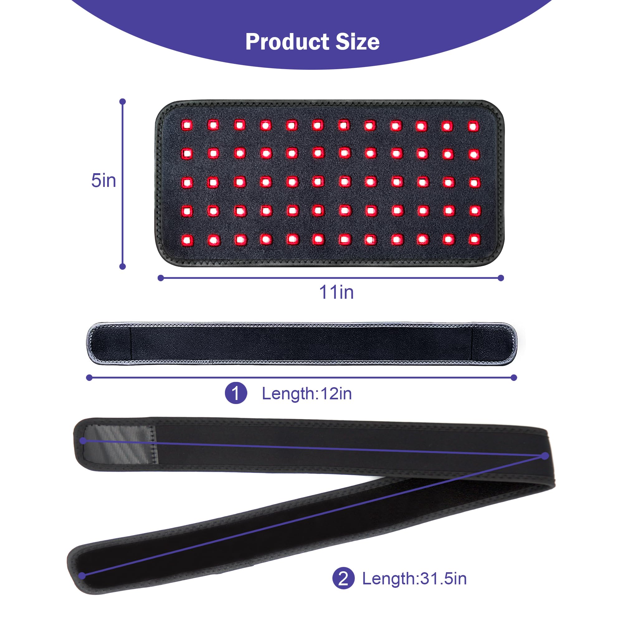 Kate brothers Red Light Therapy Belt - for Neck Near Infrared Light Therapy & Red Light Therapy Kate brothers Au supplements