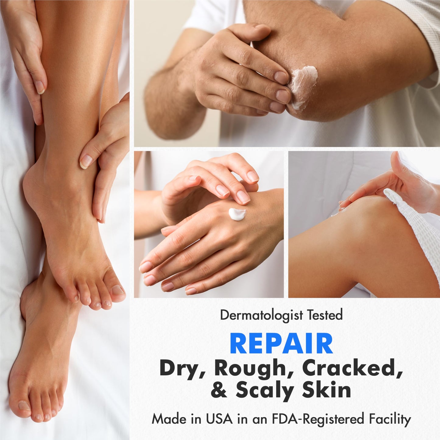 Ebanel Urea Cream 40% plus Salicylic Acid 2%, Foot Cream for Dry Cracked Heels Feet Knees Elbows Hands, Foot Dead Skin Cuticle Callus Remover Toenail Softener, Keratolytic Skin Barrier Repair Ebanel buy supplements Au