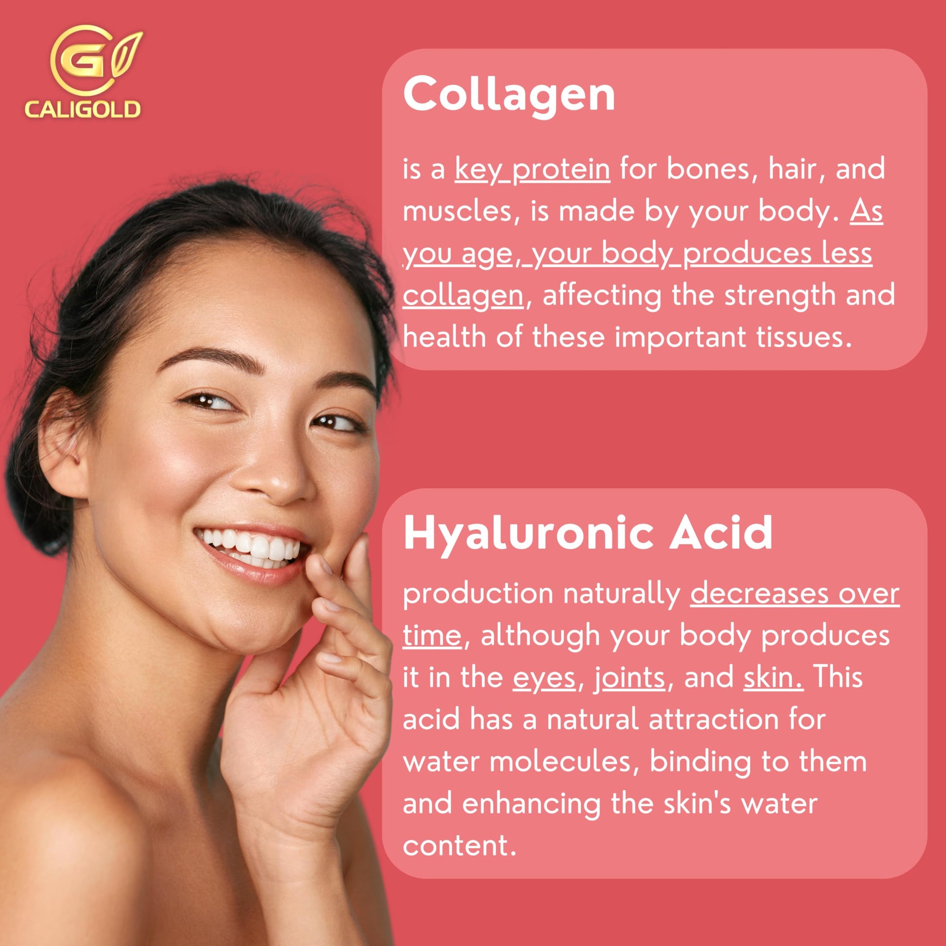 CALIGOLD Health Super Marine Collagen Liquid - Excellent for Hair, Skin, Nails and Joints CALIGOLD Au supplements