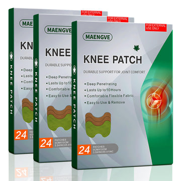 Knee Patch 72 Pcs, for The Relief of Muscle Pain in Joints, Neck and Shoulders, Long-Lasting Warm Knee Patches Maengve Au supplements