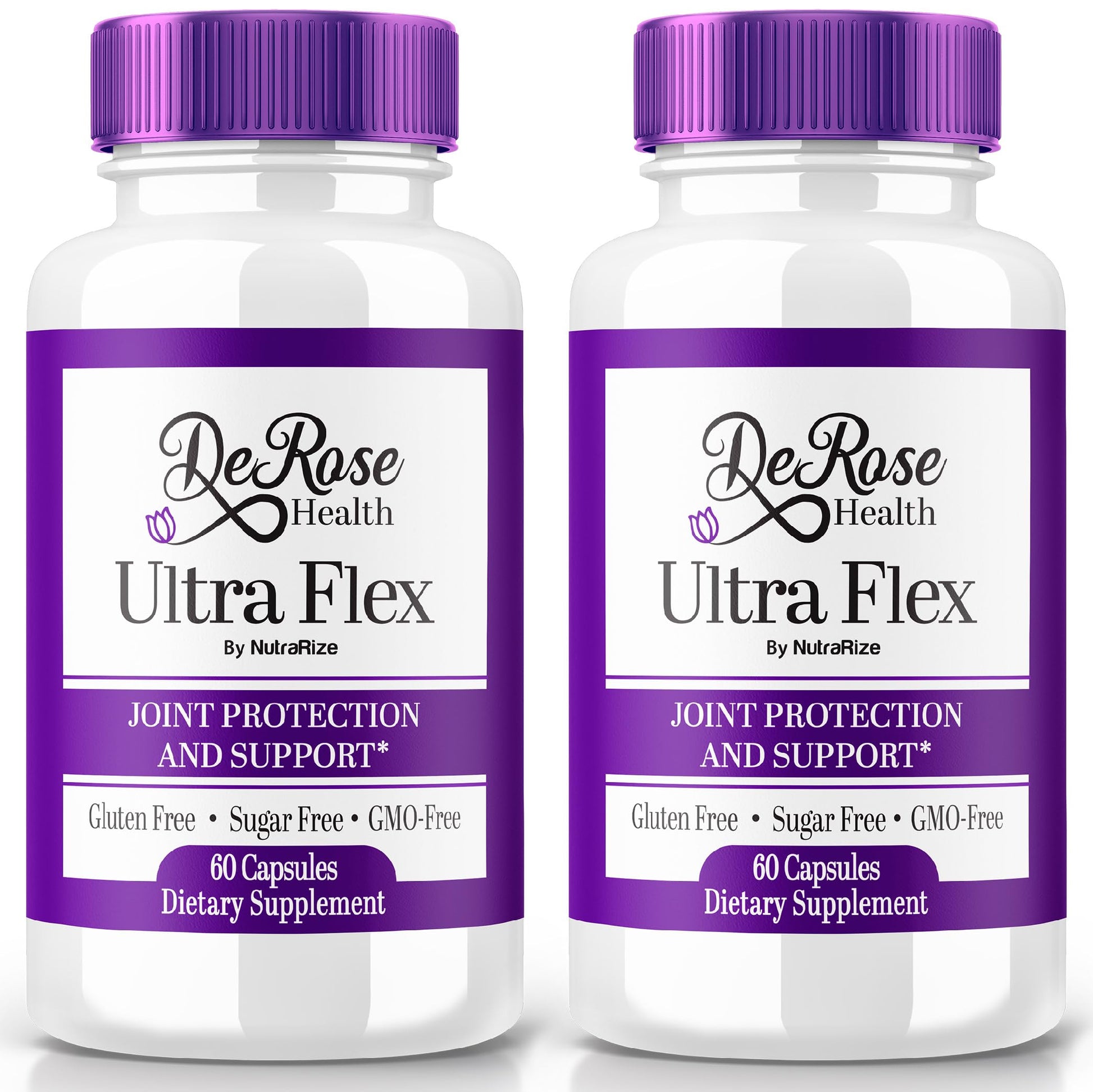 (2 Pack) Ultra Flex Capsules, Advanced Joint Support Supplement, Ultra Flex Natural Joint Health Formula, Max Strength Pills for Joint Wellness and Mobility, UltraFlex Vitamin Reviews (120 Capsules) NutraRize Au supplements