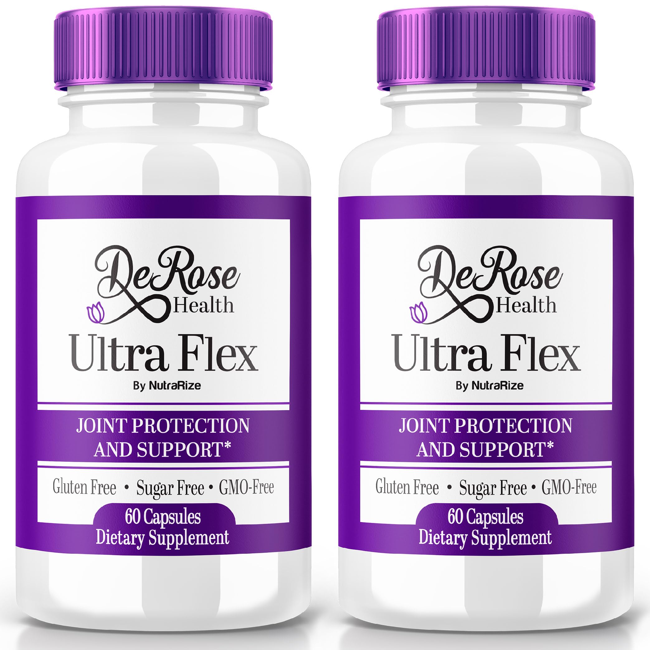 (2 Pack) Ultra Flex Capsules, Advanced Joint Support Supplement, Ultra Flex Natural Joint Health Formula, Max Strength Pills for Joint Wellness and Mobility, UltraFlex Vitamin Reviews (120 Capsules) NutraRize Au supplements
