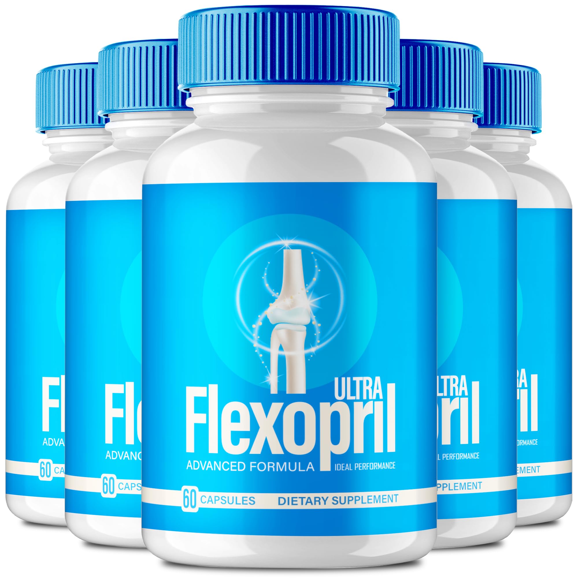 Flexopril Ultra Joint Support Capsules, Official Flexopril Supplement Pills, All-Natural Formula to Fortify Bones and Bolster Flexibility - Maximum Strength, FlexoprilUltra Pills Reviews (5 Pack) IDEAL PERFORMANCE Au supplements