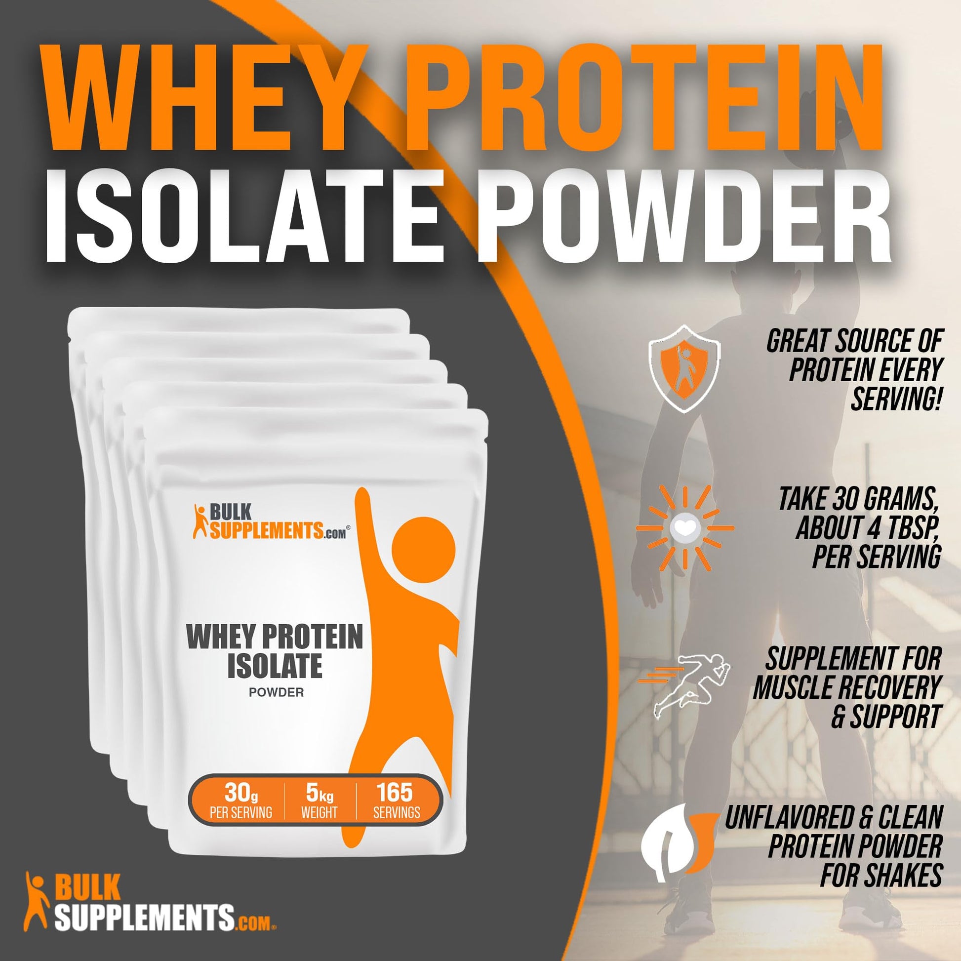 BULKSUPPLEMENTS.COM Whey Protein Isolate Powder - Unflavored Protein Powder BULKSUPPLEMENTS.COM Au supplements