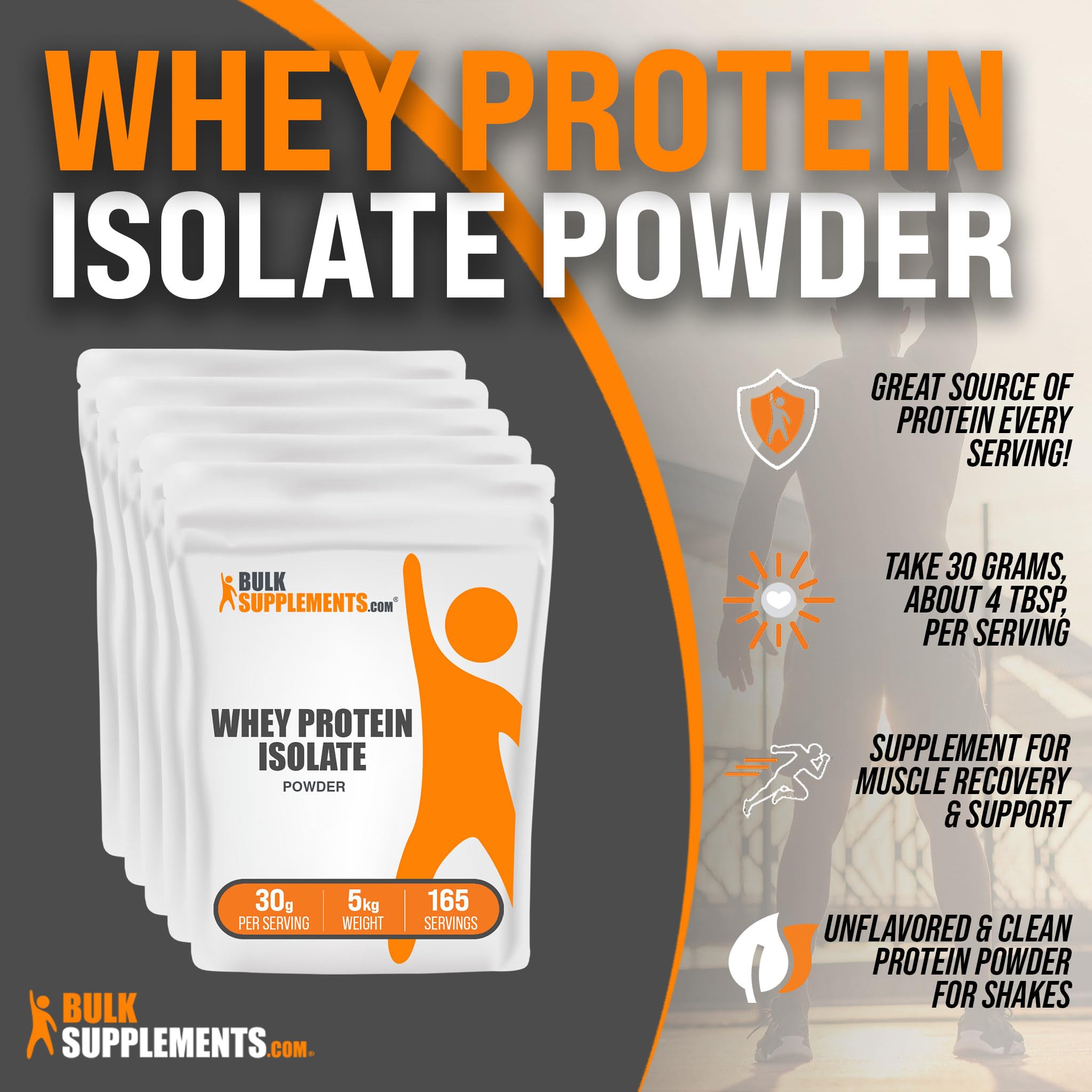 BULKSUPPLEMENTS.COM Whey Protein Isolate Powder - Unflavored Protein Powder BULKSUPPLEMENTS.COM Au supplements