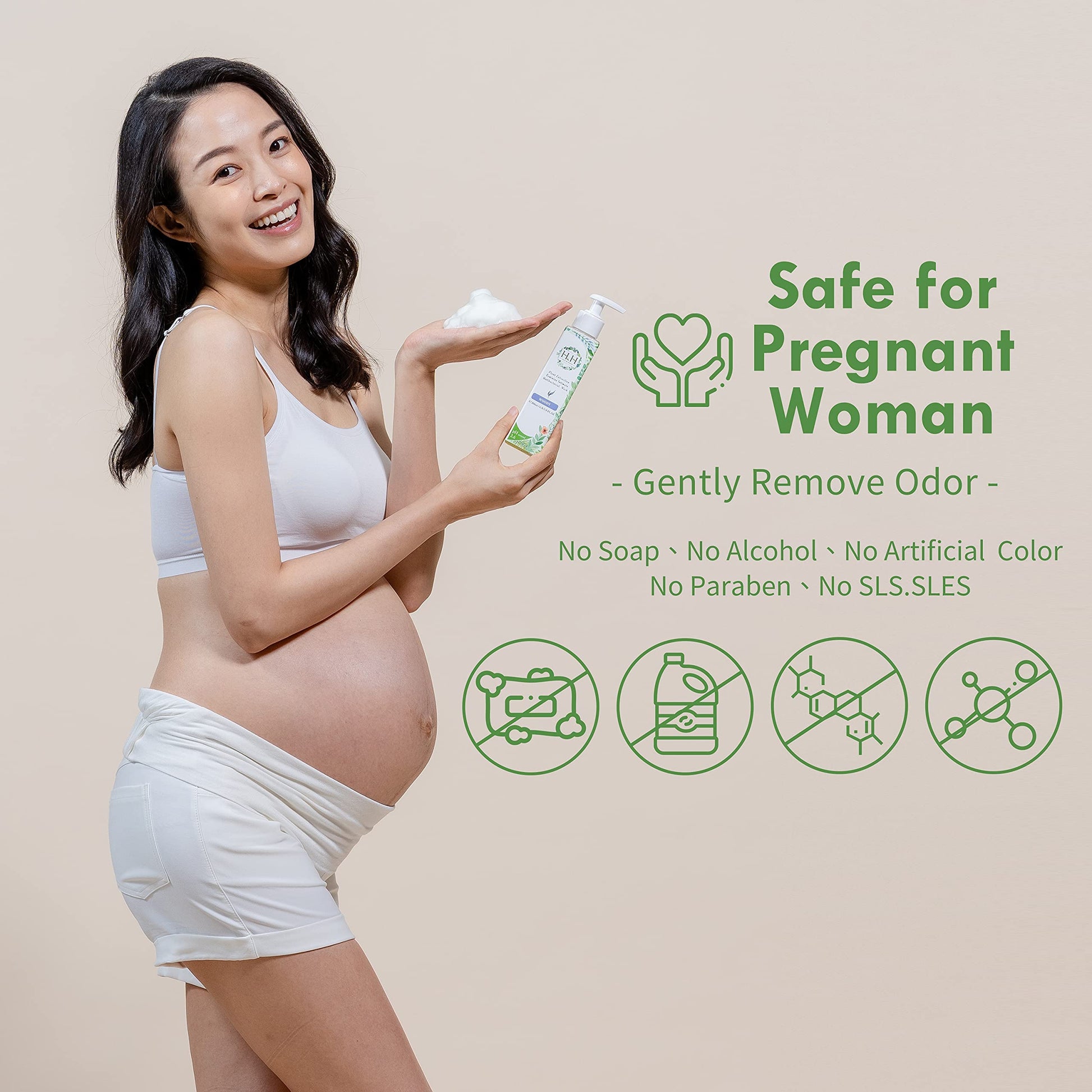 Feminine Wash+Panties Stain Remover Detergent - Natural Essential Oil Scent Vaginal Wash Women HH Herb & Health Au supplements