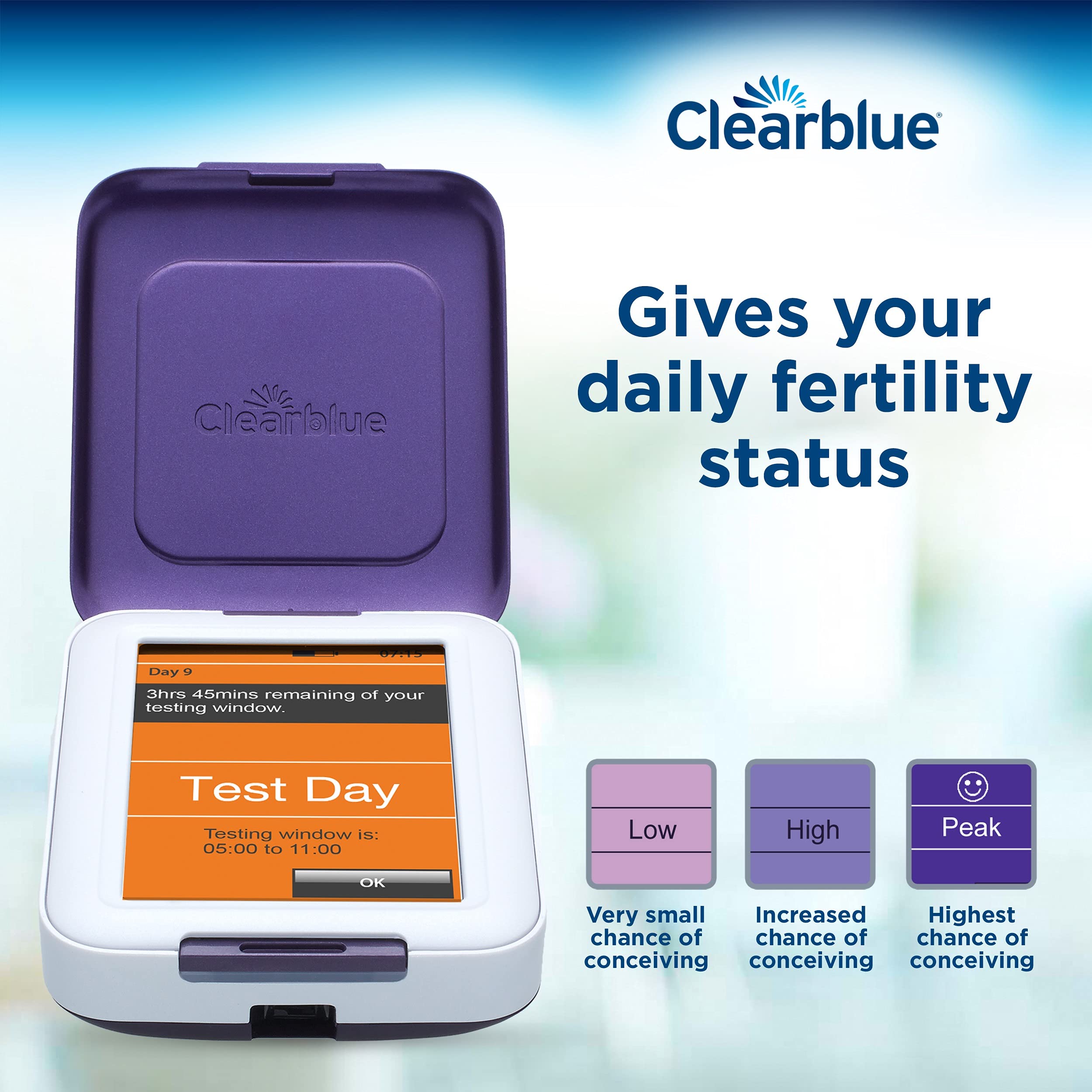 Clearblue Fertility Monitor, Touch Screen, 1 Count Clearblue Au supplements