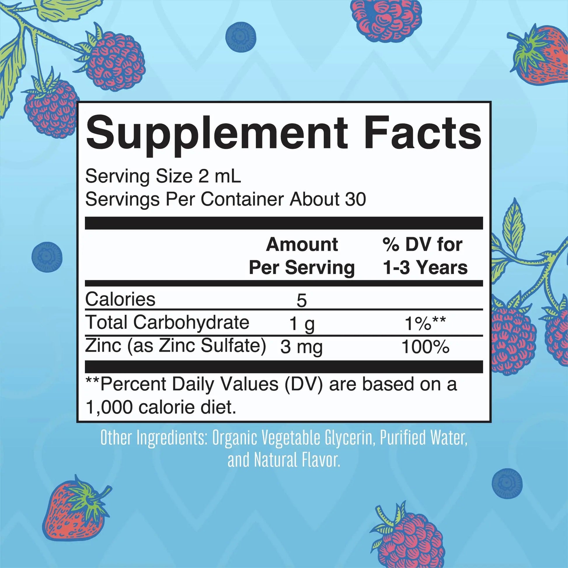MaryRuth Organics USDA Toddler Liquid Drops | Zinc Sulfate | Immune Support Supplement| Skin Health | Vegan | Formulated for Ages 1-3 | Delicious Berry Flavor | 1 Month Supply | 2 Fl Oz MARYRUTH'S Au supplements