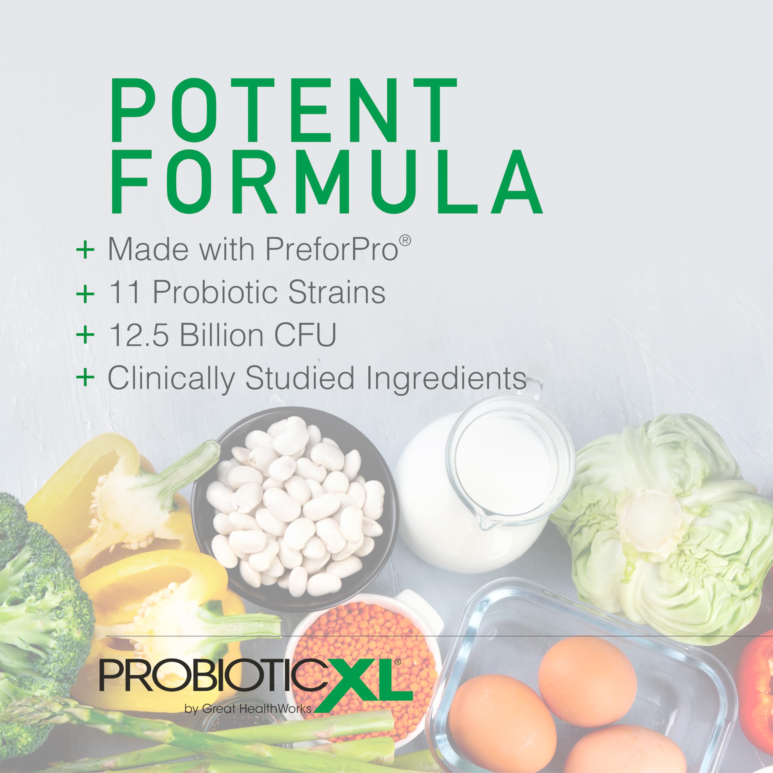 OmegaXL ProbioticXL - Probiotic & Prebiotic, Shelf Stable - Blend 11 Strains - Promote Healthy Gut Flora Growth, 12.5 Billion CFU - Non-GMO, Gluten-Free - 30 Veggie Caps OmegaXL Au supplements