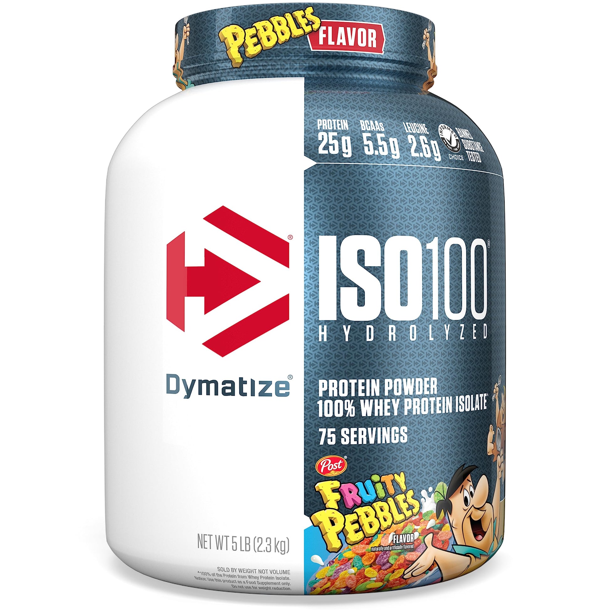 Dymatize ISO100 Hydrolyzed Protein Powder, 100% Whey Isolate, 25g of Protein, 5.5g Dymatize Au supplements