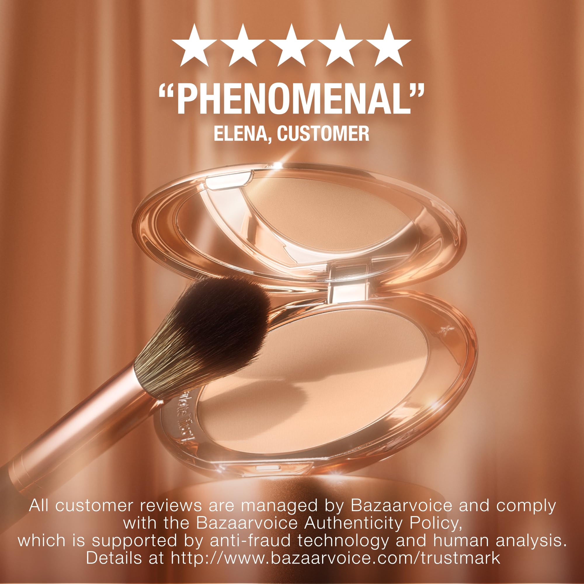 Charlotte Tilbury Airbrush Flawless Finish Setting Powder - Pore-Blurring Pressed Powder for Face Makeup to Minimize Shine with a Soft-Focus Finish - 1 Fair Charlotte Tilbury Au supplements