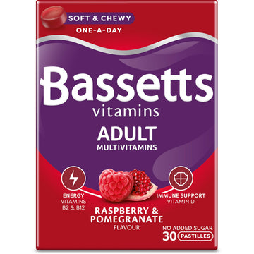 Bassetts Vitamins Adults Multivitamins 30's, 97.2 g Bassetts Vitamins Au supplements
