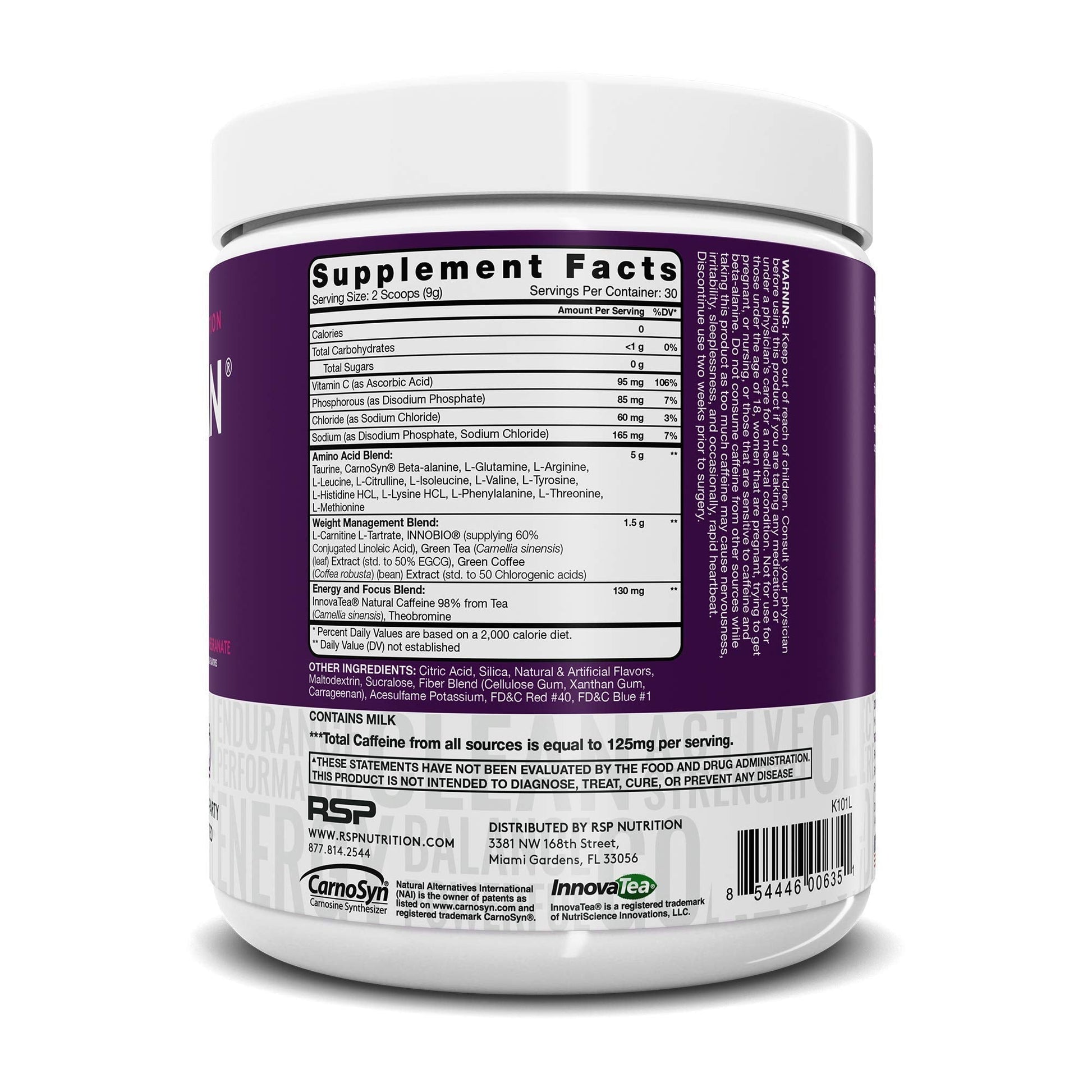 RSP NUTRITION TrueFit Protein Powder (Chocolate 2 LB) with AminoLean Pre Workout RSP NUTRITION Au supplements