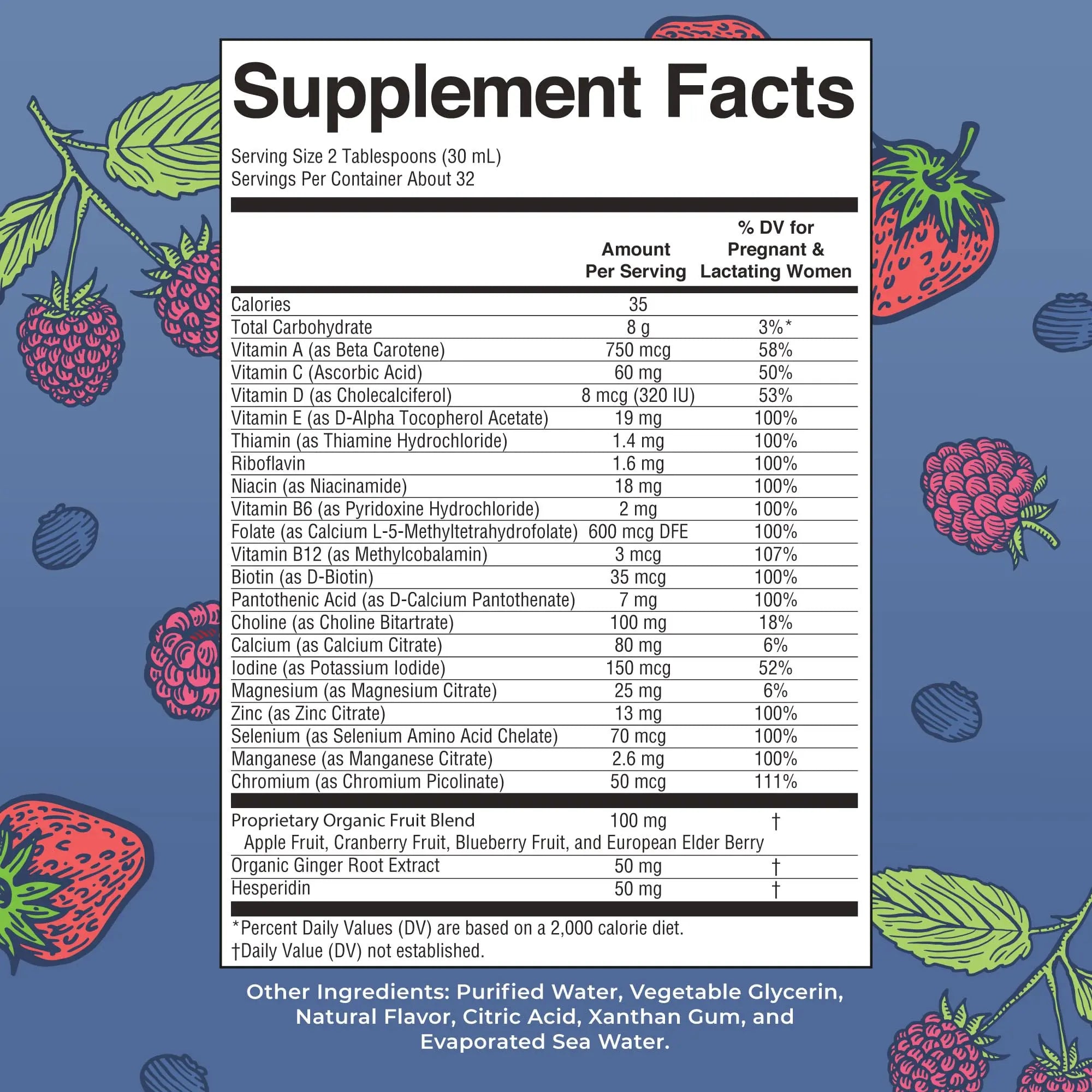MARYRUTH'S Postnatal & Prenatal Vitamins for Women | Sugar Free | Selenium | Folate | Vegan | Non-GMO | Gluten Free | 32oz MARYRUTH'S Au supplements