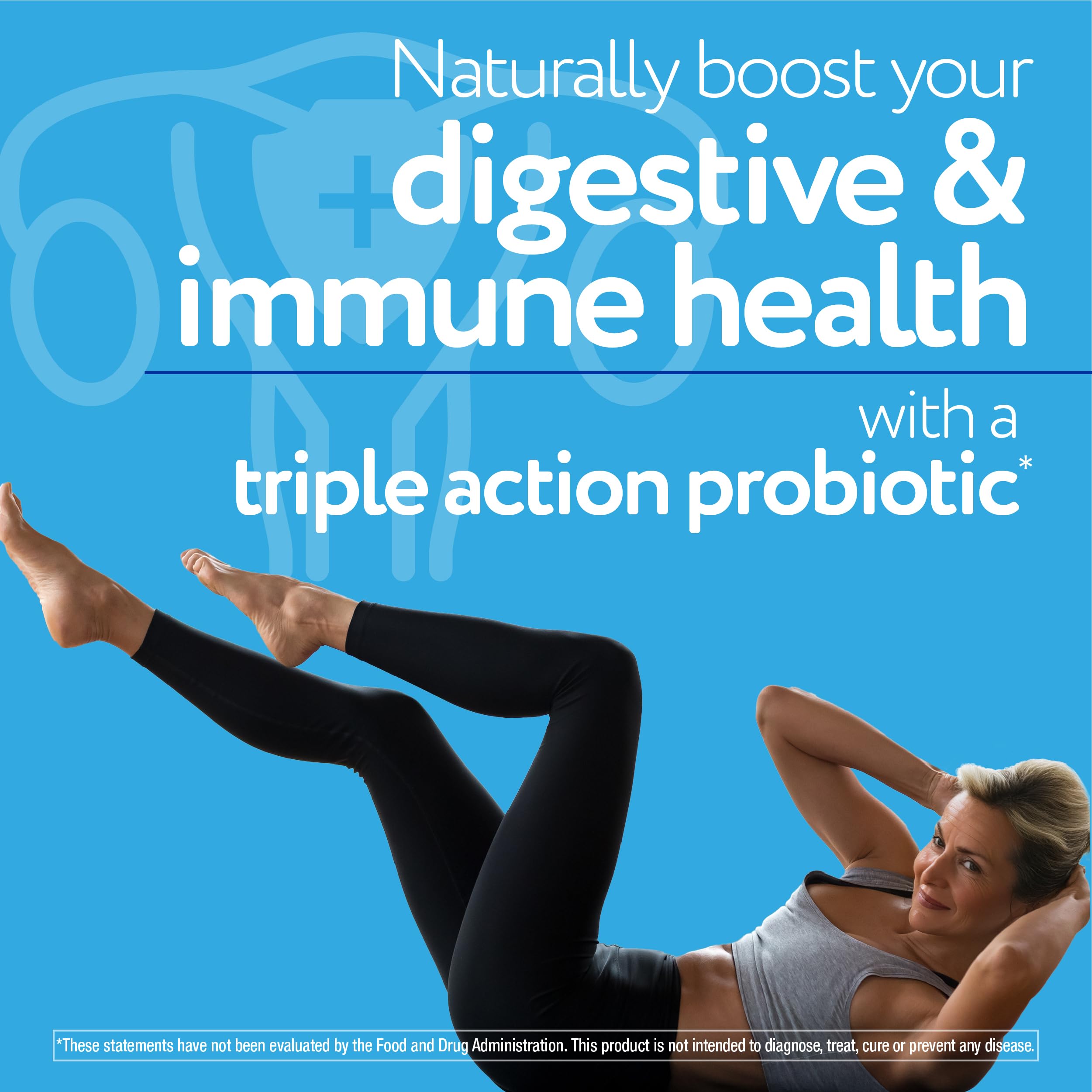 Florajen Women's Complete Triple-Action Prebiotic + Probiotic + Postbiotic for Digestive & Immune Support - Fast-Acting Relief from Constipation & Bloating - Gluten-Free - Vegan - Non-GMO - 30-Count Florajen Au supplements