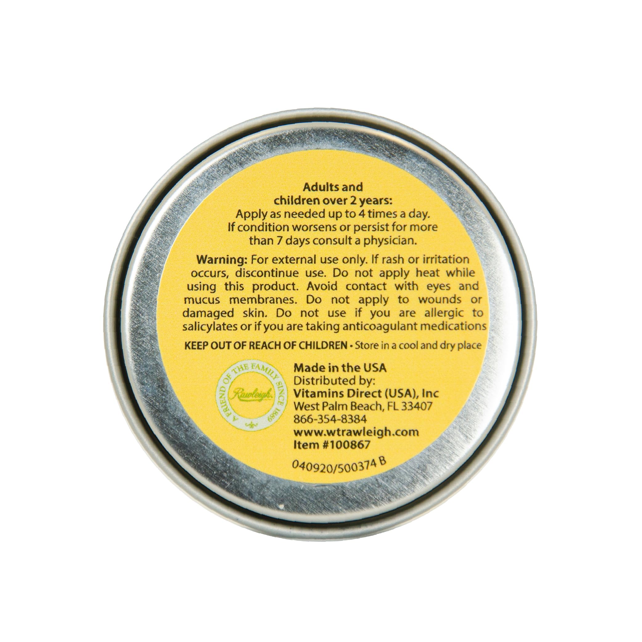 Rawleigh Bee Secret Soothing Balm: 0.85 oz - Pack of 1 Rawleigh Au supplements