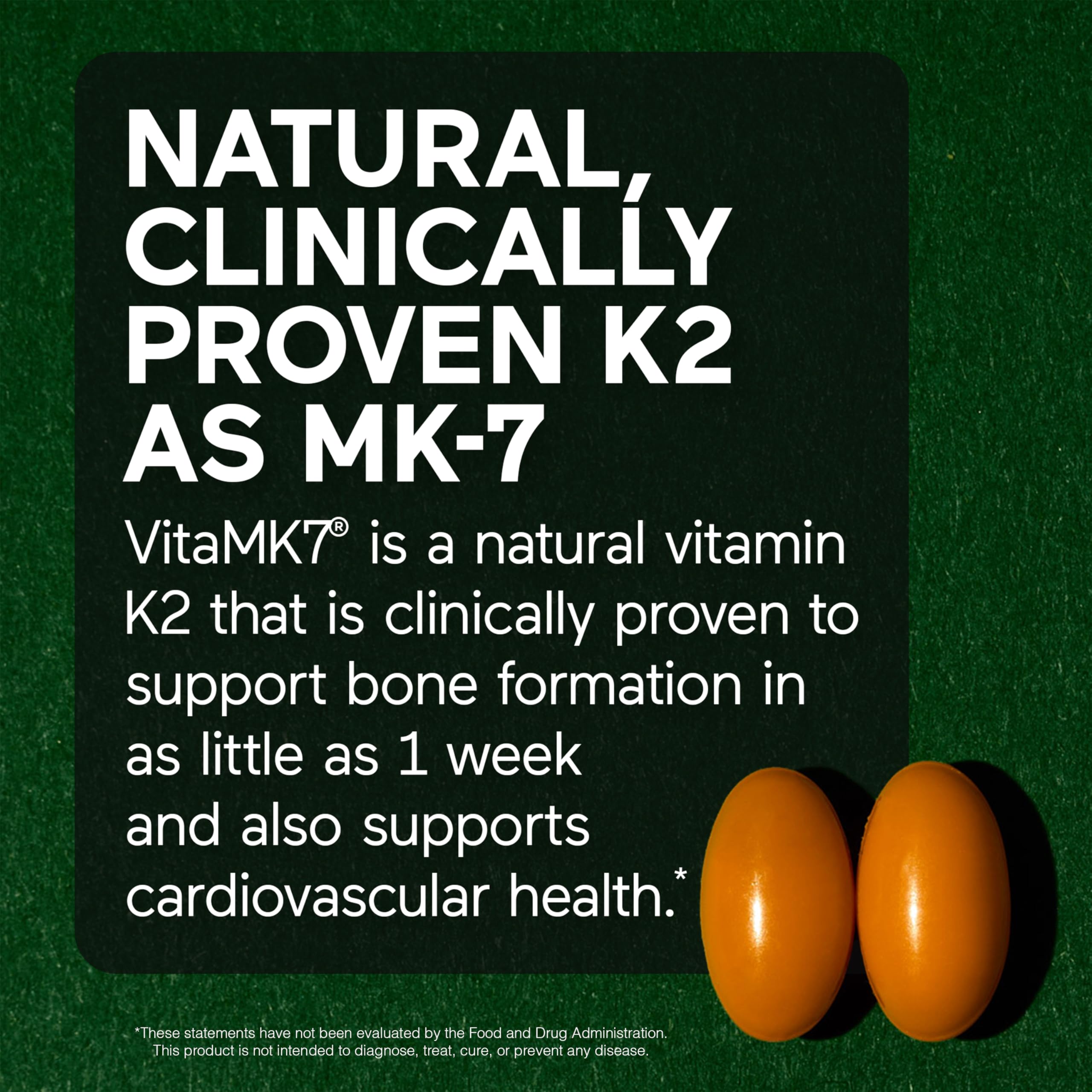 SMARTERNUTRITION Vegan Vitamin D3 5000 IU + Natural Vitamin K2 1100 mcg in Organic Coconut & Olive Oil - D3 K2 Supplement for Immune & Bone Support - 60 Softgels[30 Day Supply] SMARTERNUTRITION Au supplements