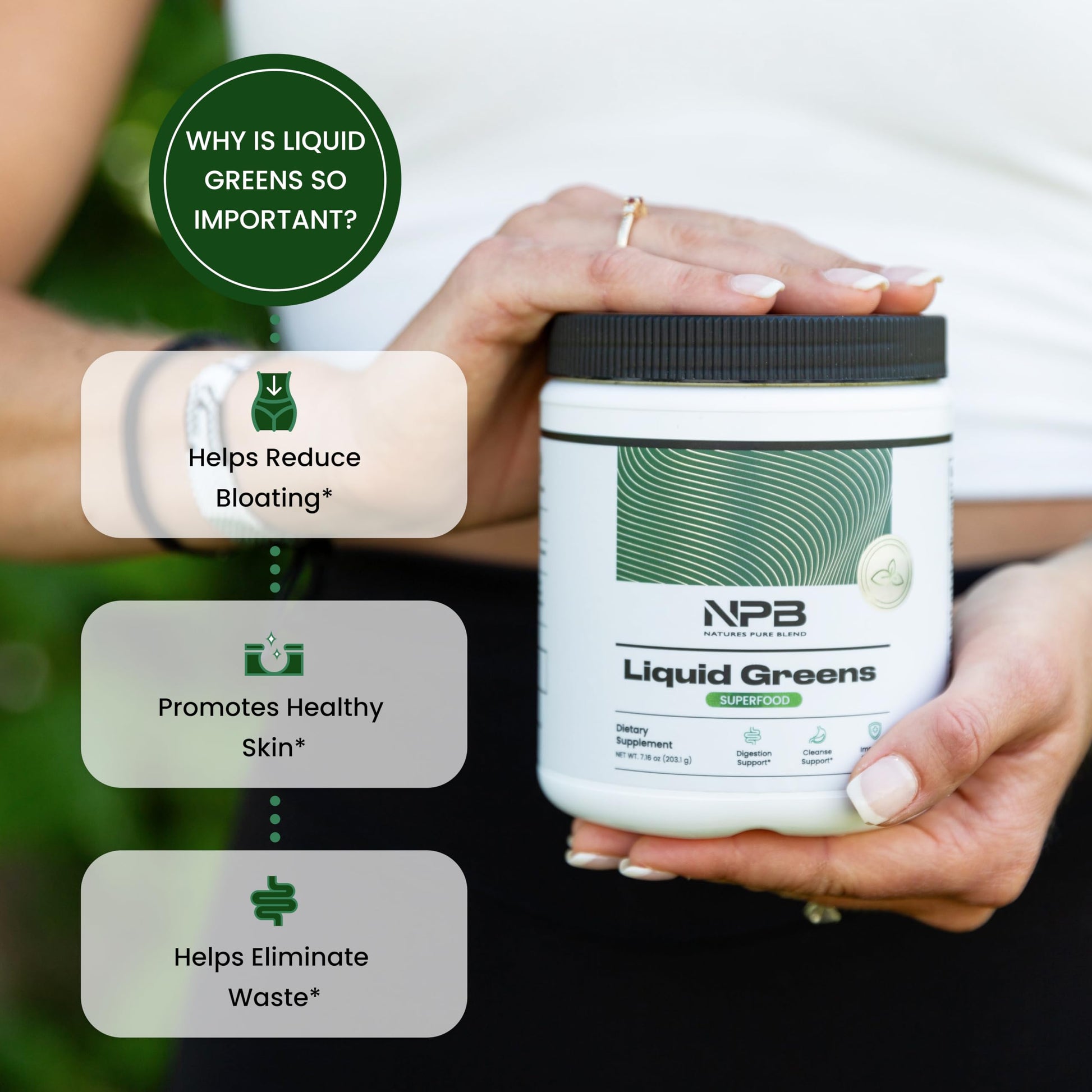 Nature's Pure Blend Super Greens Powder – Organic Greens Superfood Powder Supplements for Green Juice & Smoothie – Probiotic - Drink Mix for Energy Wellness and Digestion (Matcha Flavor, 30 Servings) Nature's Pure Blend Au supplements
