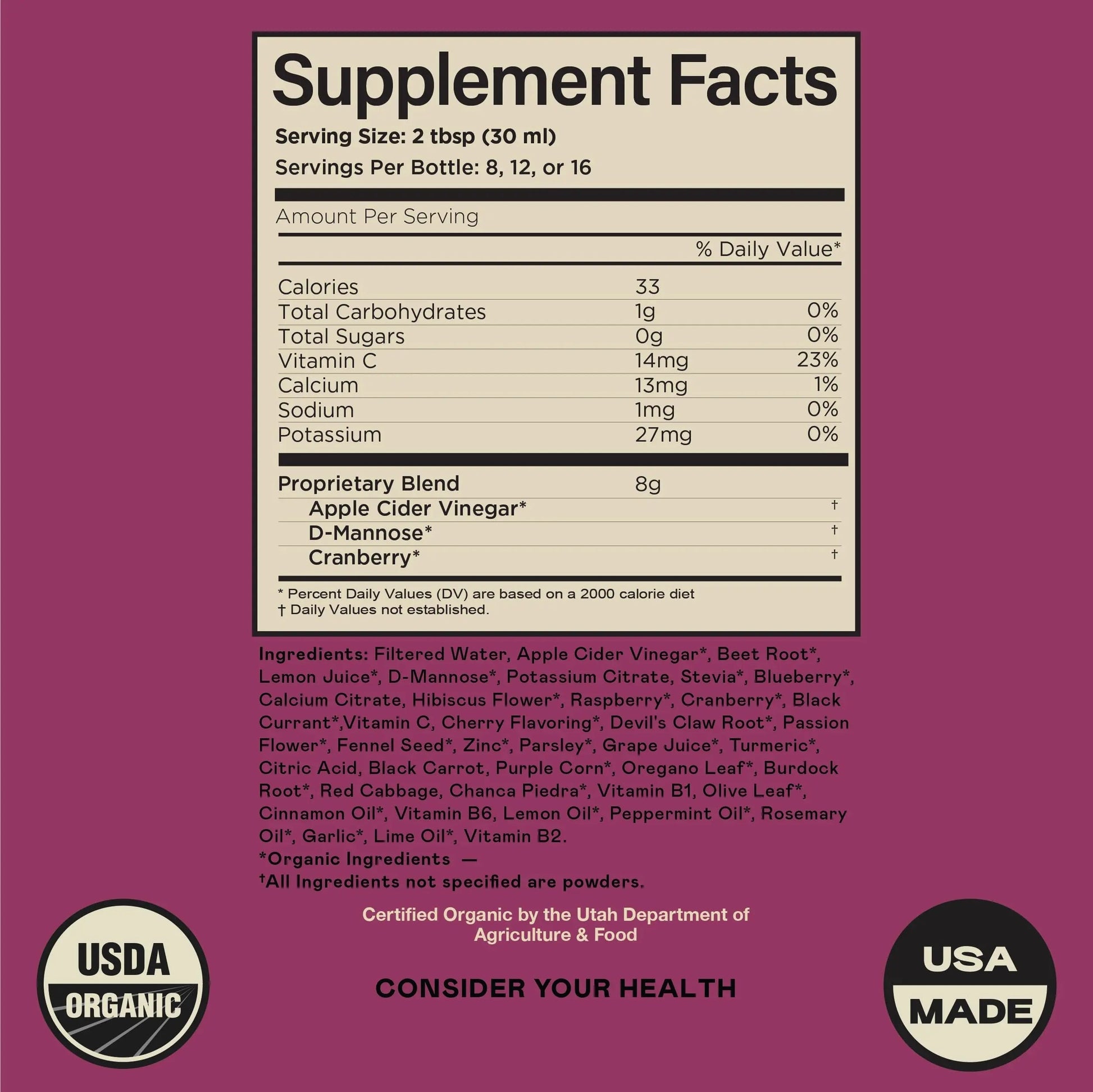 Complete Natural Urinary Tract Complete 12oz, Liver Complete 16oz, Kidney Complete 12oz Bundle Complete Natural Products Au supplements