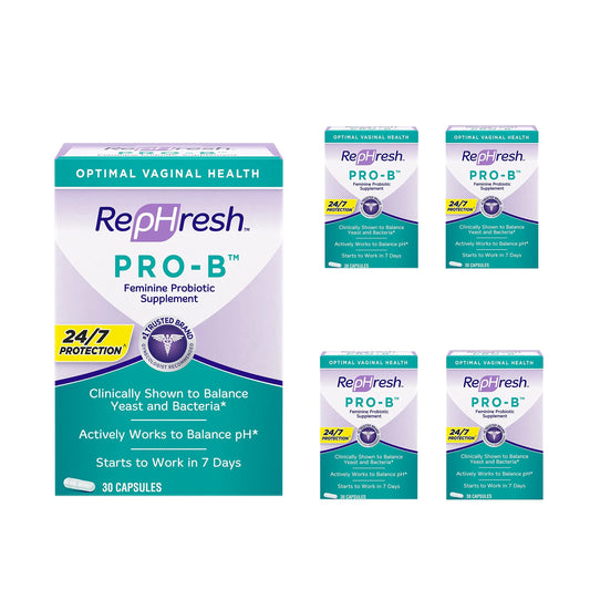 RepHresh Pro-B Probiotic Feminine Supplement - 5 Pack My StoreAU supplements