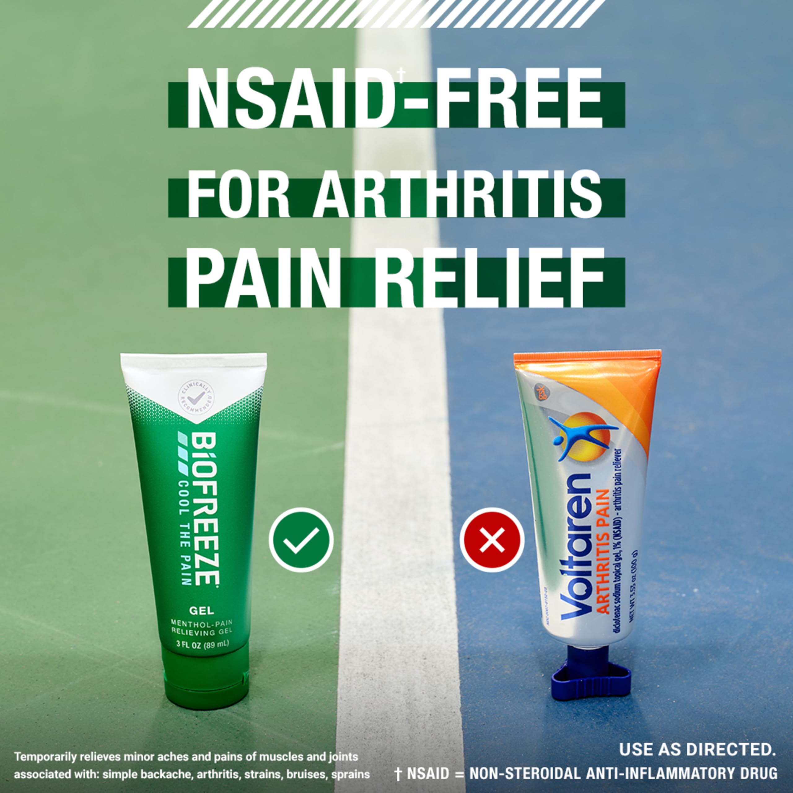 Biofreeze Gel Pain Relief, Knee & Lower Back Pain Relief, Arthritis Pain Reliever, Sore Muscle Relief, Neck Pain Relief, Cooling Joint Pain Relief, Menthol Gel 3 Fl Oz Biofreeze Au supplements