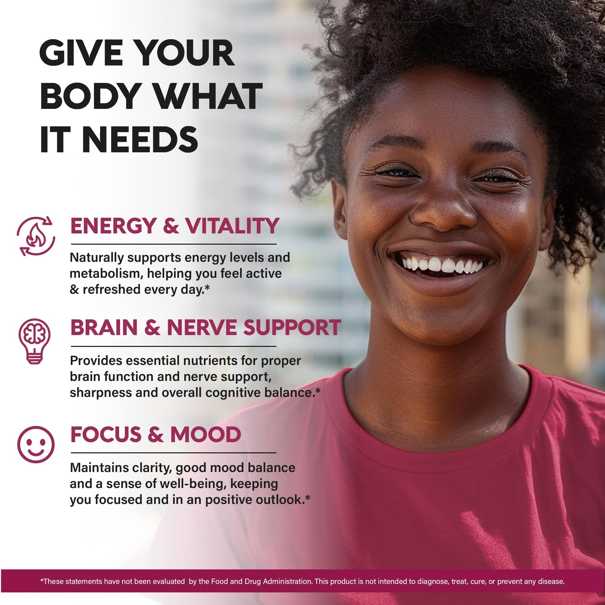 Vitamin B Complex for Men & Women - Riboflavin B2, B12, B1, B3, B5, B6, B7, B8, B9 | Vitamin C, Choline, Inositol - B-Complex Supplement - Energy, Brain & Heart Support - Made in USA, 60 Vegan Caps NUTRAHARMONY Au supplements