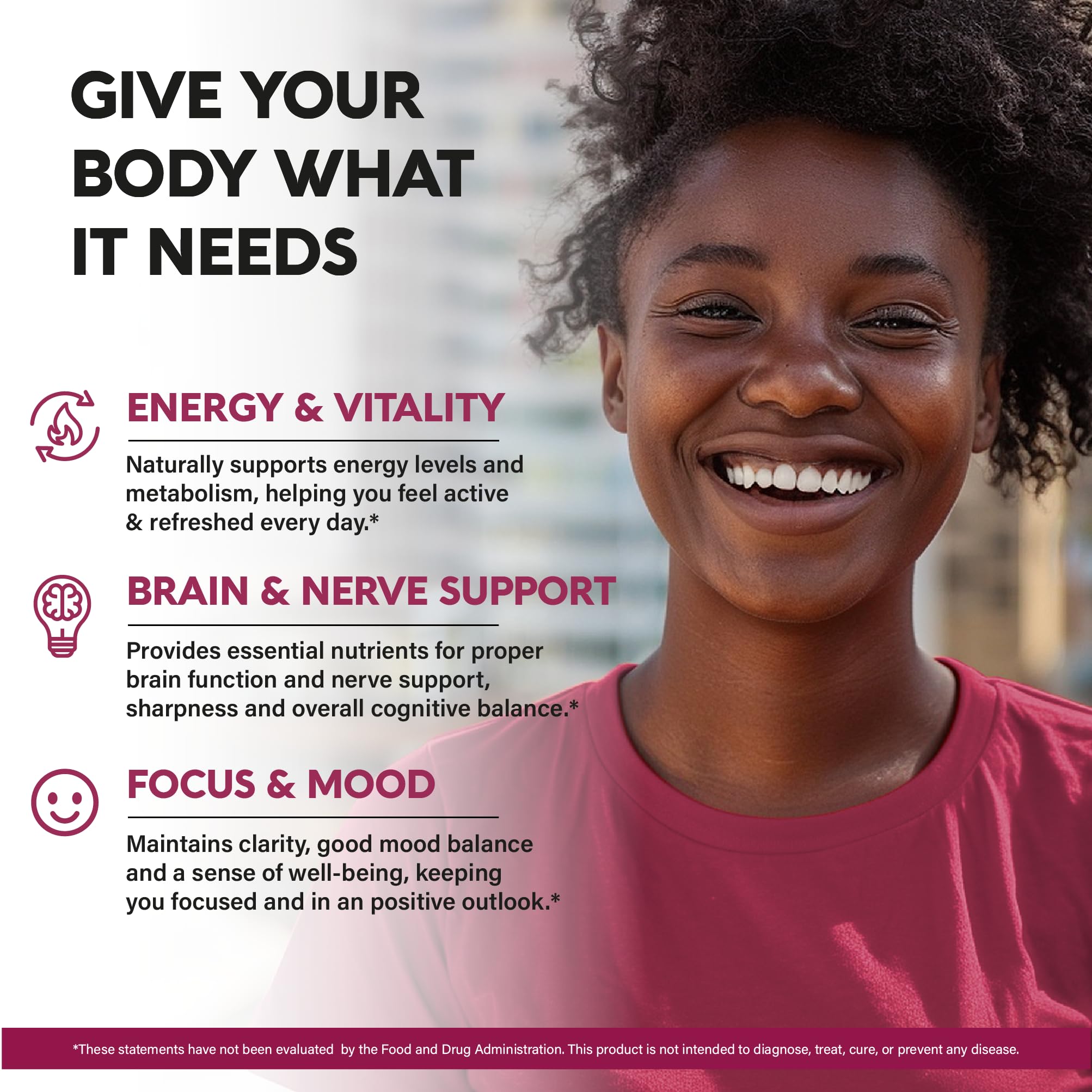 Vitamin B Complex for Men & Women - Riboflavin B2, B12, B1, B3, B5, B6, B7, B8, B9 | Vitamin C, Choline, Inositol - B-Complex Supplement - Energy, Brain & Heart Support - Made in USA, 60 Vegan Caps NUTRAHARMONY Au supplements