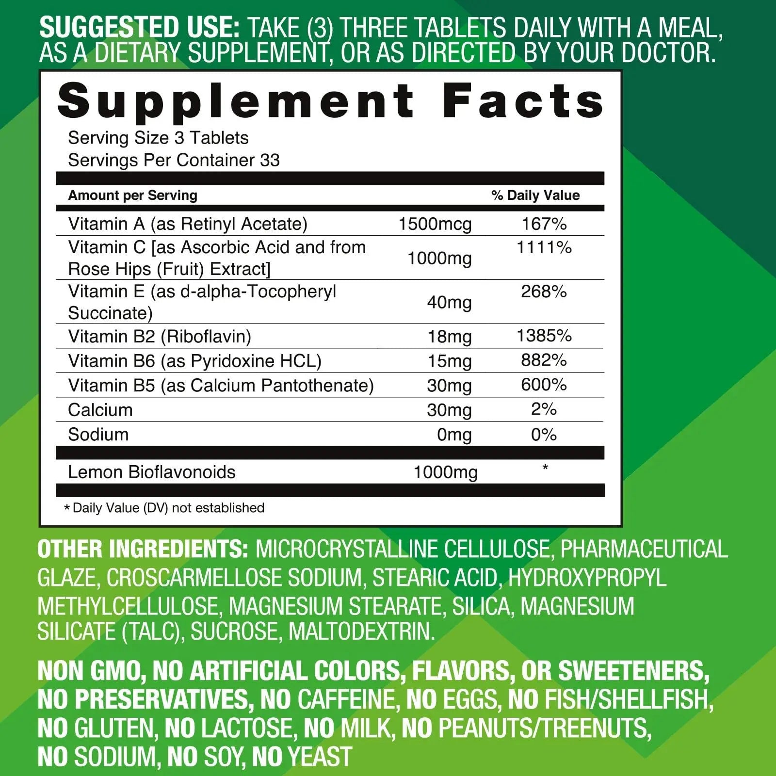 Basic Brands Aller Vite Nasal Support Tablets for Seasonal Allergy Relief, High Bioflavonoid Complex with Vitamins and Calcium, Gluten Free Daily Supplement, 100 Tablets Basic Brands Au supplements