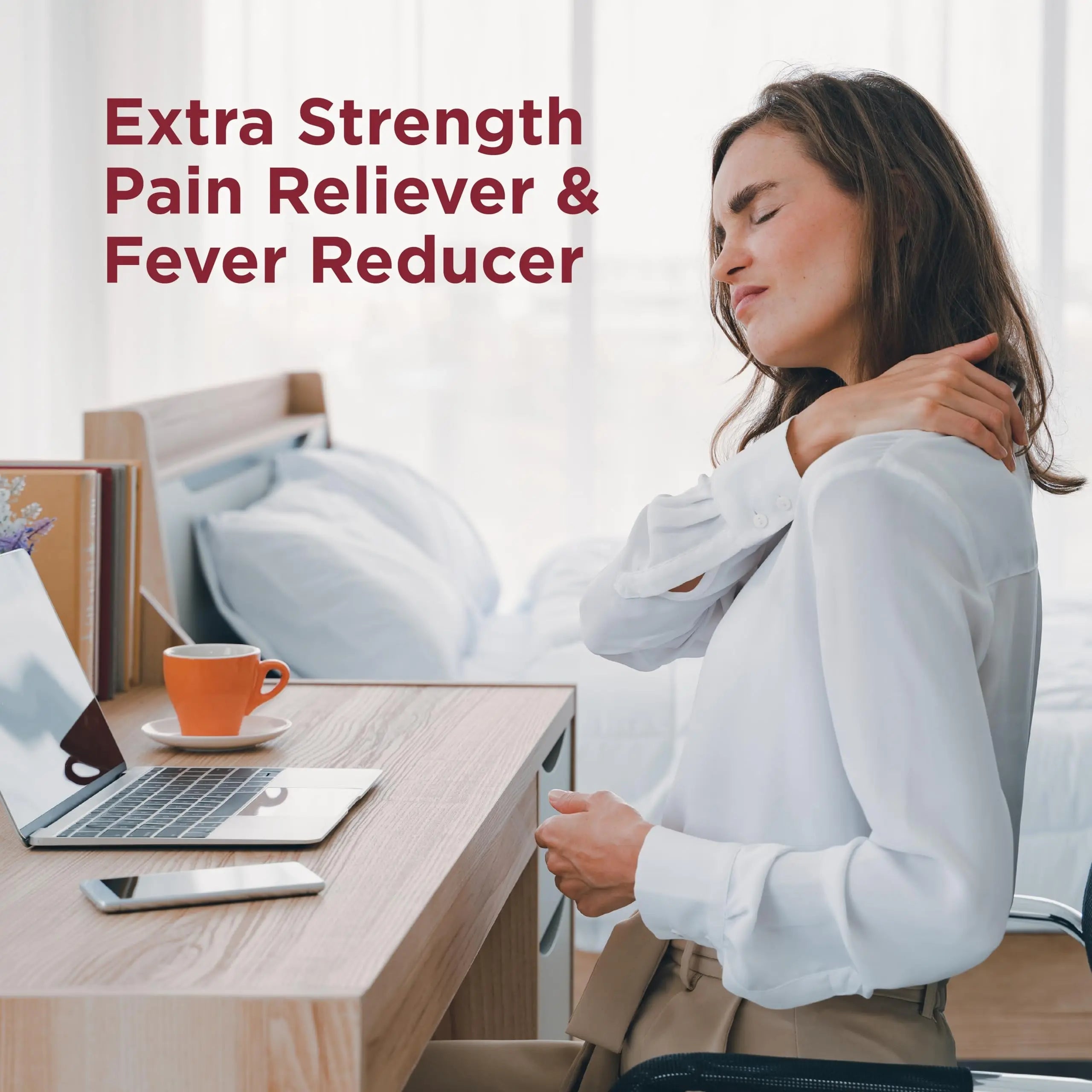 Amazon Basic Care Extra Strength Pain Relief, Acetaminophen Caplets, 500 mg, Pain Reliever/Fever Reducer, 500 Count Amazon Basic Care Au supplements