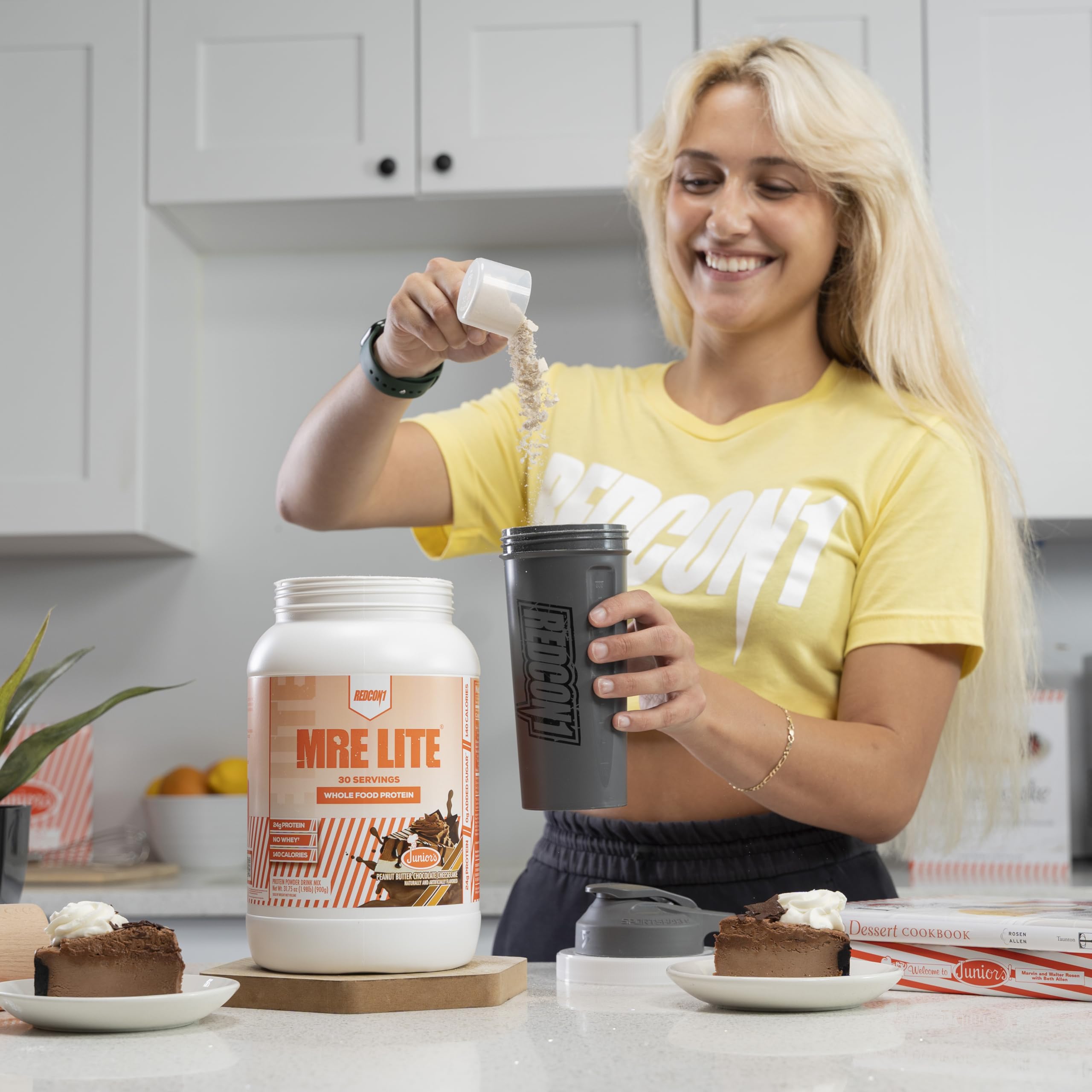REDCON1 MRE Lite Whole Food Protein Powder, Juniors, Peanut Butter Chocolate REDCON1 Au supplements