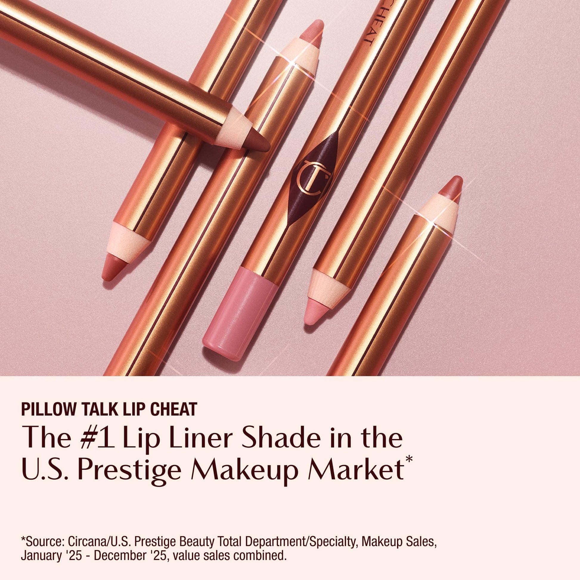 Charlotte Tilbury Lip Cheat Lip Liner Pencil - Gives Lips a Fuller-Looking, Defined Pout - Enriched with Jojoba Oil & Hyaluronic Acid - Waterproof, Smudge-Proof & Transfer-Proof - Pillow Talk Medium Charlotte Tilbury Au supplements