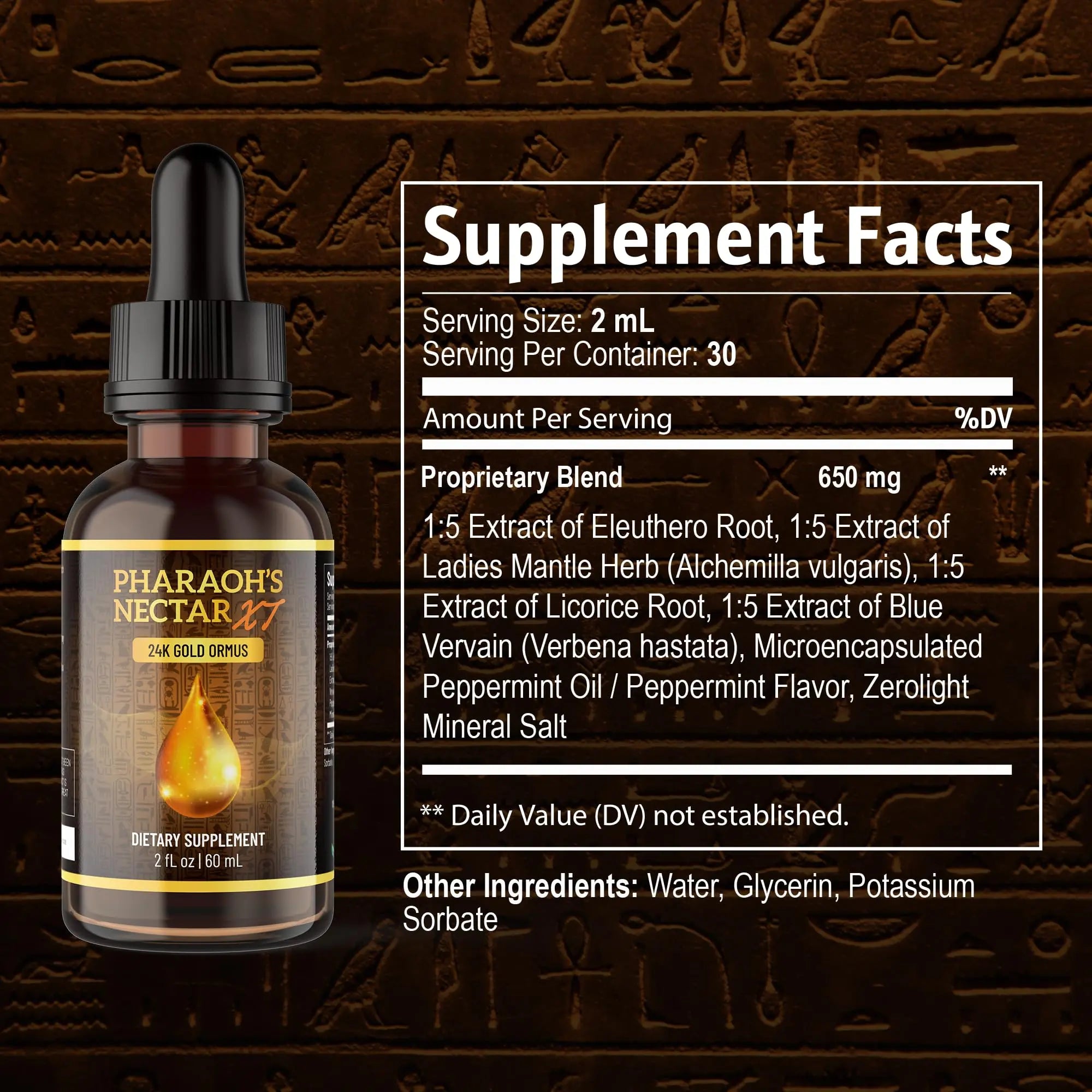Pineal XT Gold + Pharaoh's Nectar - Pineal Gland Supplement Bundle – 24K Monoatomic Gold Ormus Drops, Pineal Gland Decalcification, Third Eye Awakening, Focus, Energy & Manifestation Nutraville Au supplements