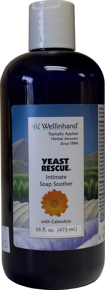 Yeast Rescue Soap Soother 16 fl.oz. Refill Economy Well-In-Hand Au supplements
