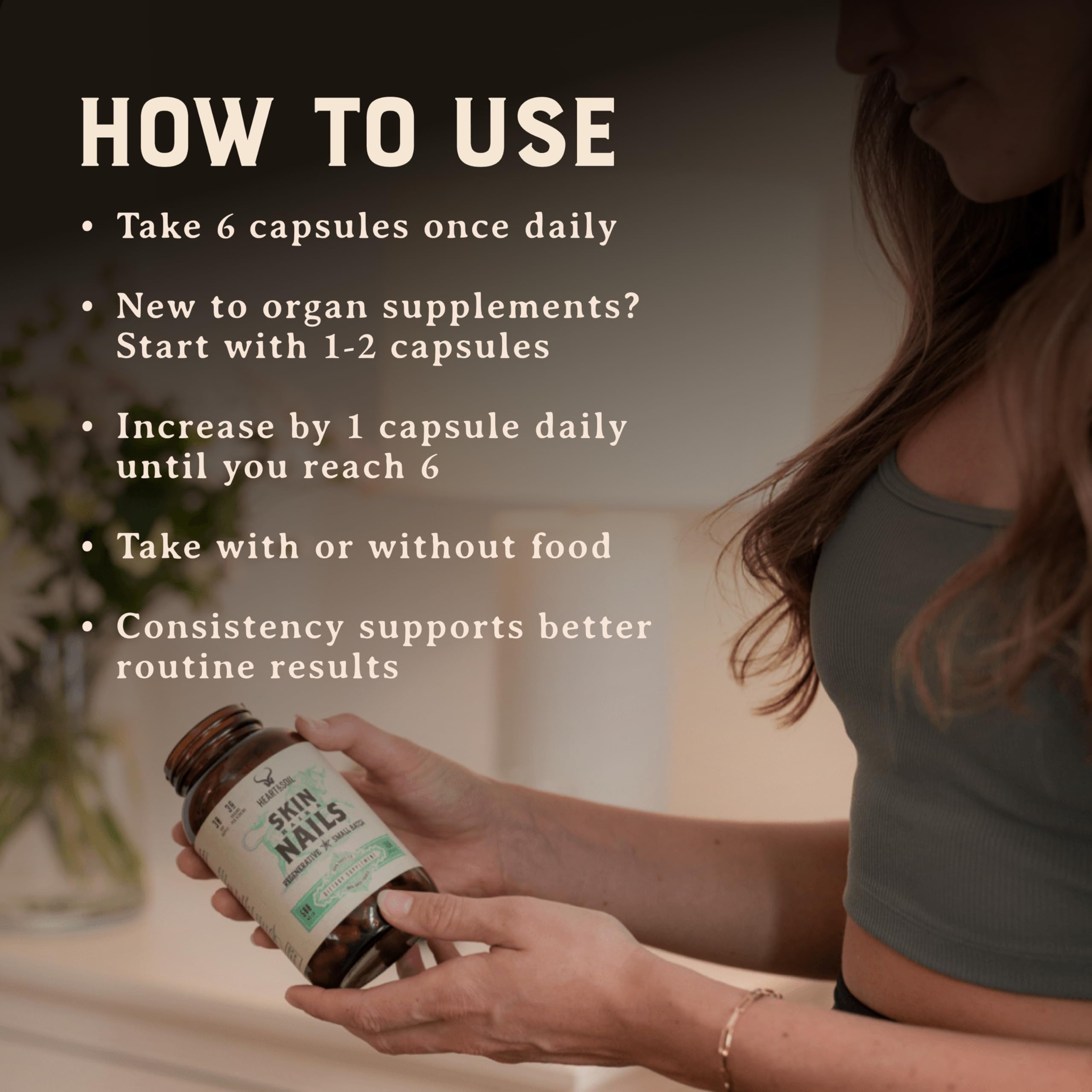 HEART & SOIL 100% Grass Fed & Finished Colostrum Supplement from Regenerative Cattle for Gut, Muscle & Immune Health – 3000mg Bovine Colostrum Capsules - Gut Health for Men & Women –180 Capsules HEART & SOIL Au supplements