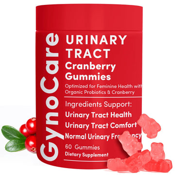 Cranberry Gummies UTI Treatment for Women | Urinary Tract Support for Women | Daily UTI Defense with Cranberry & Probiotics | Promotes Urinary Comfort & Normal Frequency | 60 Gummies Terramed Just Think Comfort Au supplements