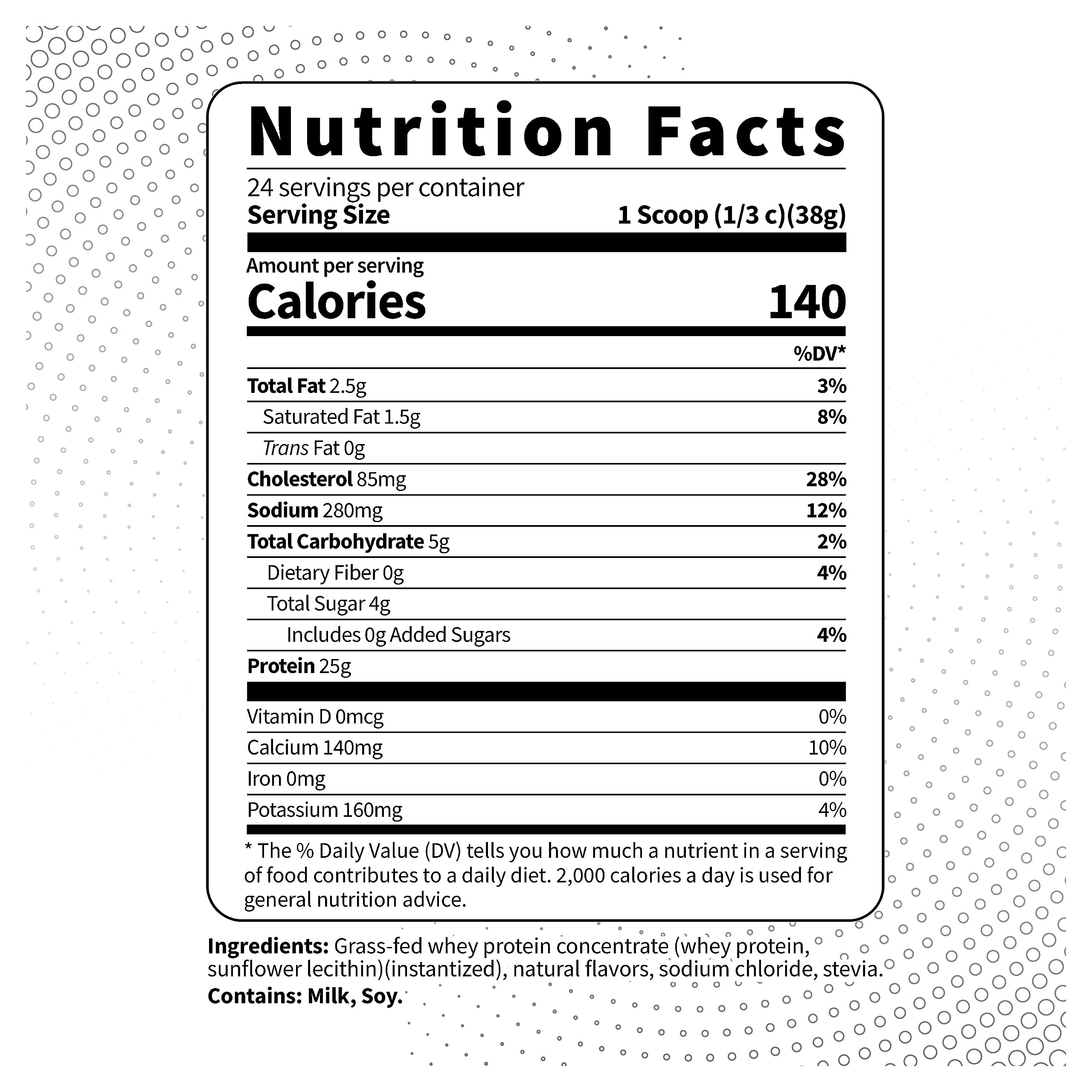 Type Zero Grass Fed Whey Protein Concentrate Powder (Vanilla, 2LBS) - Gluten Free Type Zero Au supplements