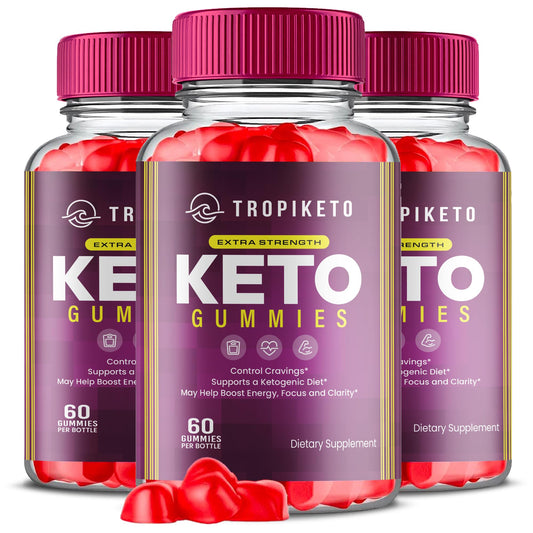 (3 Pack) Tropiketo Keto ACV Gummies, Tropiketo Keto, Tropiketo Gummies Advanced ACV Titan LabsAU supplements