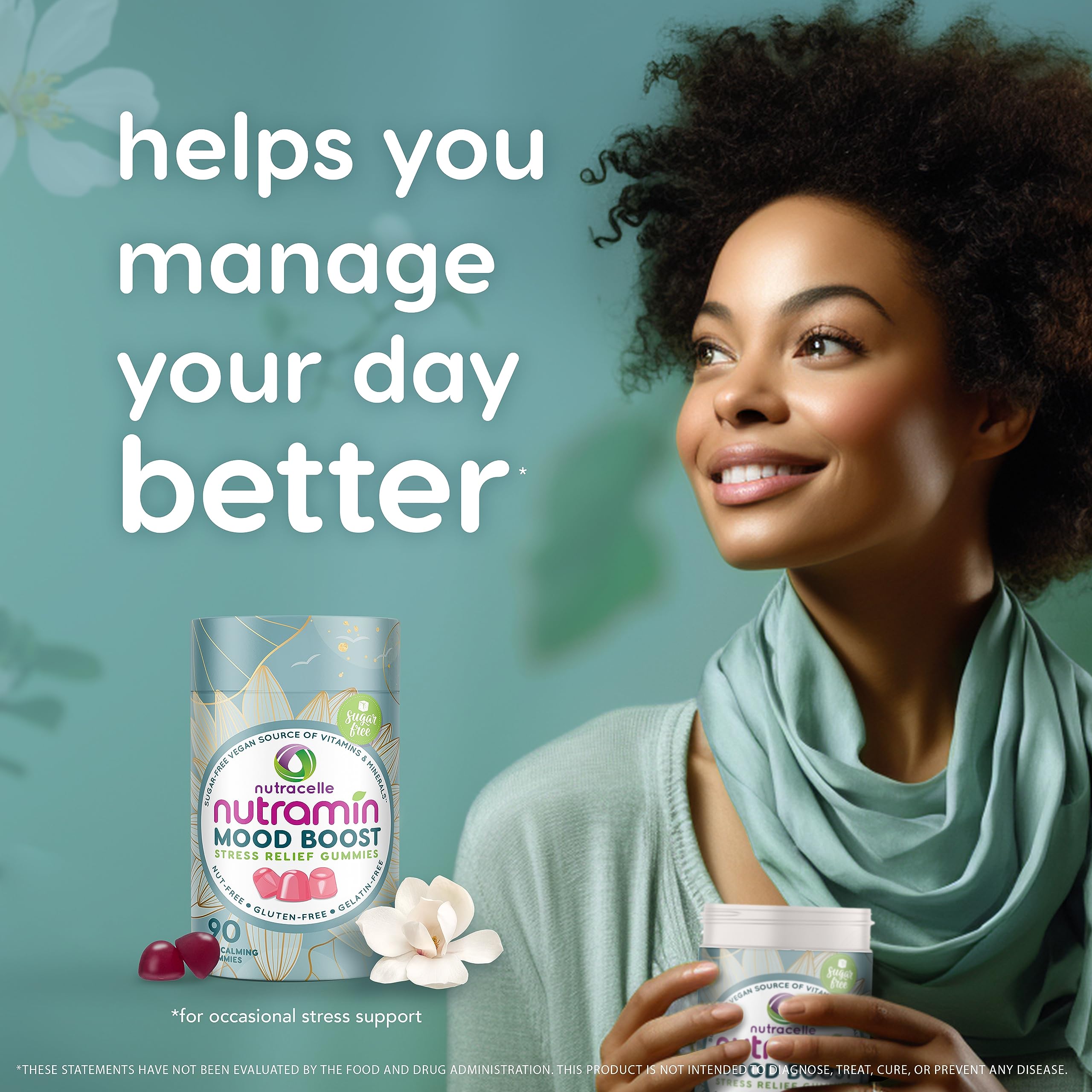 Nutracelle NUTRAMIN Mood Boost Multivitamin Gummy - Delicious & Yummy Anti-Stress Nutracelle Au supplements