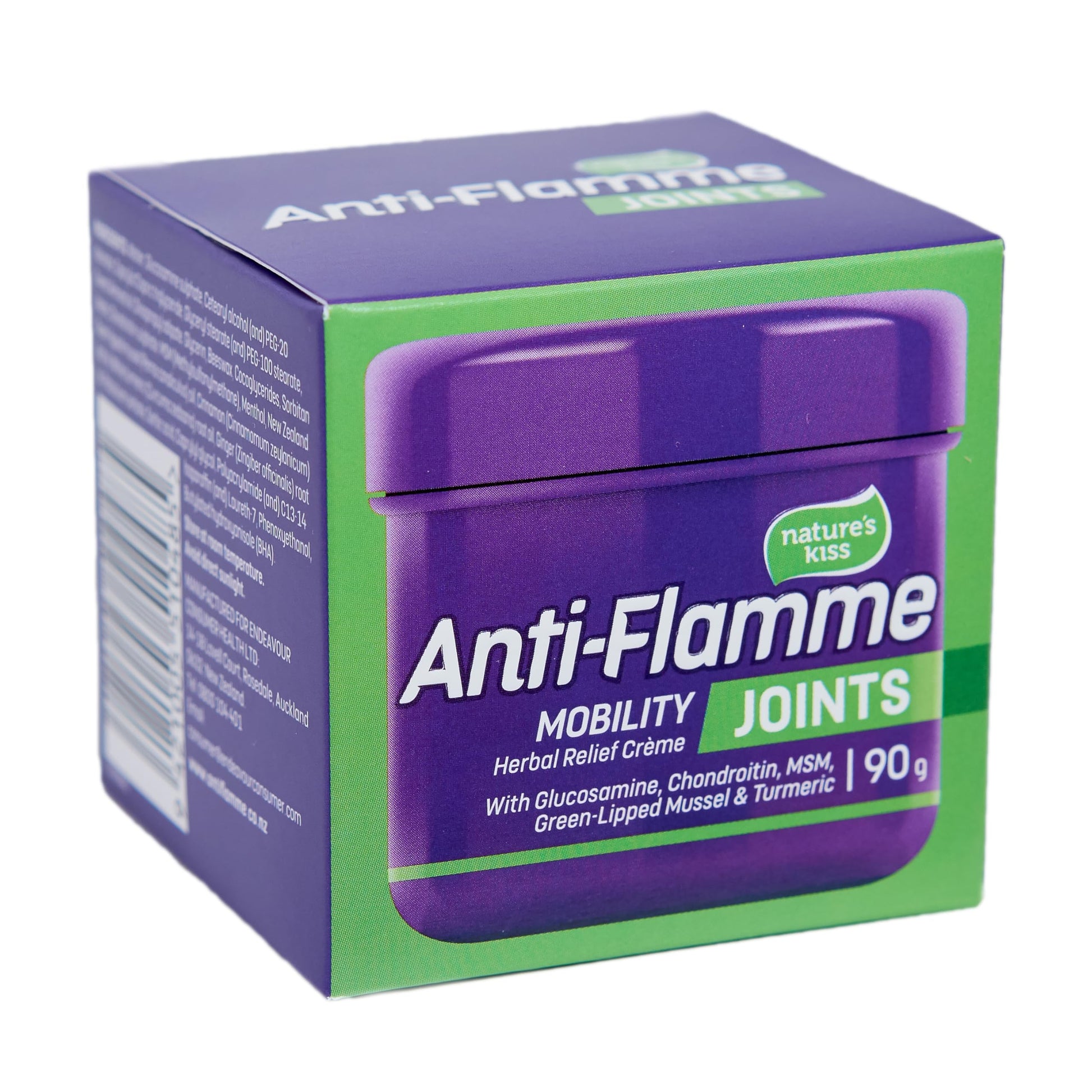 Nature's Kiss - Anti-Flamme Joints - Herbal Cream for Joints - 3oz Tub (90g) Nature's Kiss Au supplements