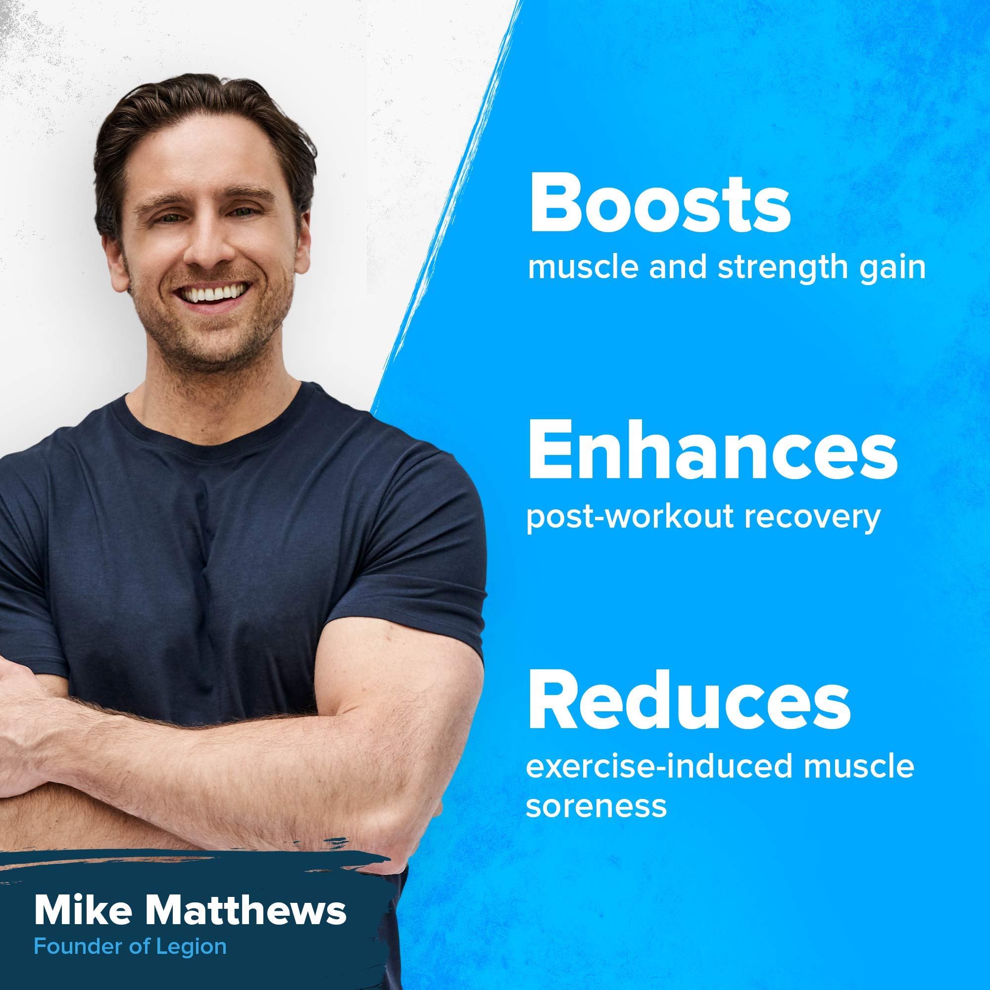 Legion Recharge Post Workout Supplement - All Natural Muscle Builder & Recovery Drink Legion Au supplements